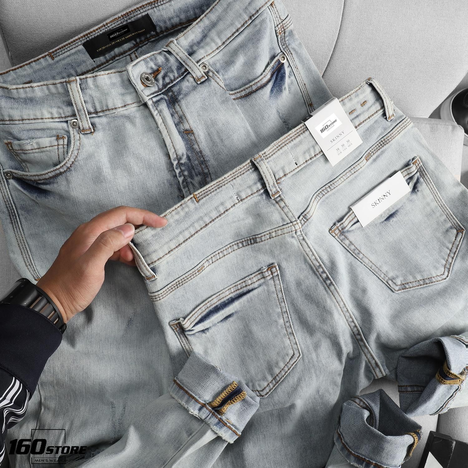 Quần jean ZRA ripped skinny