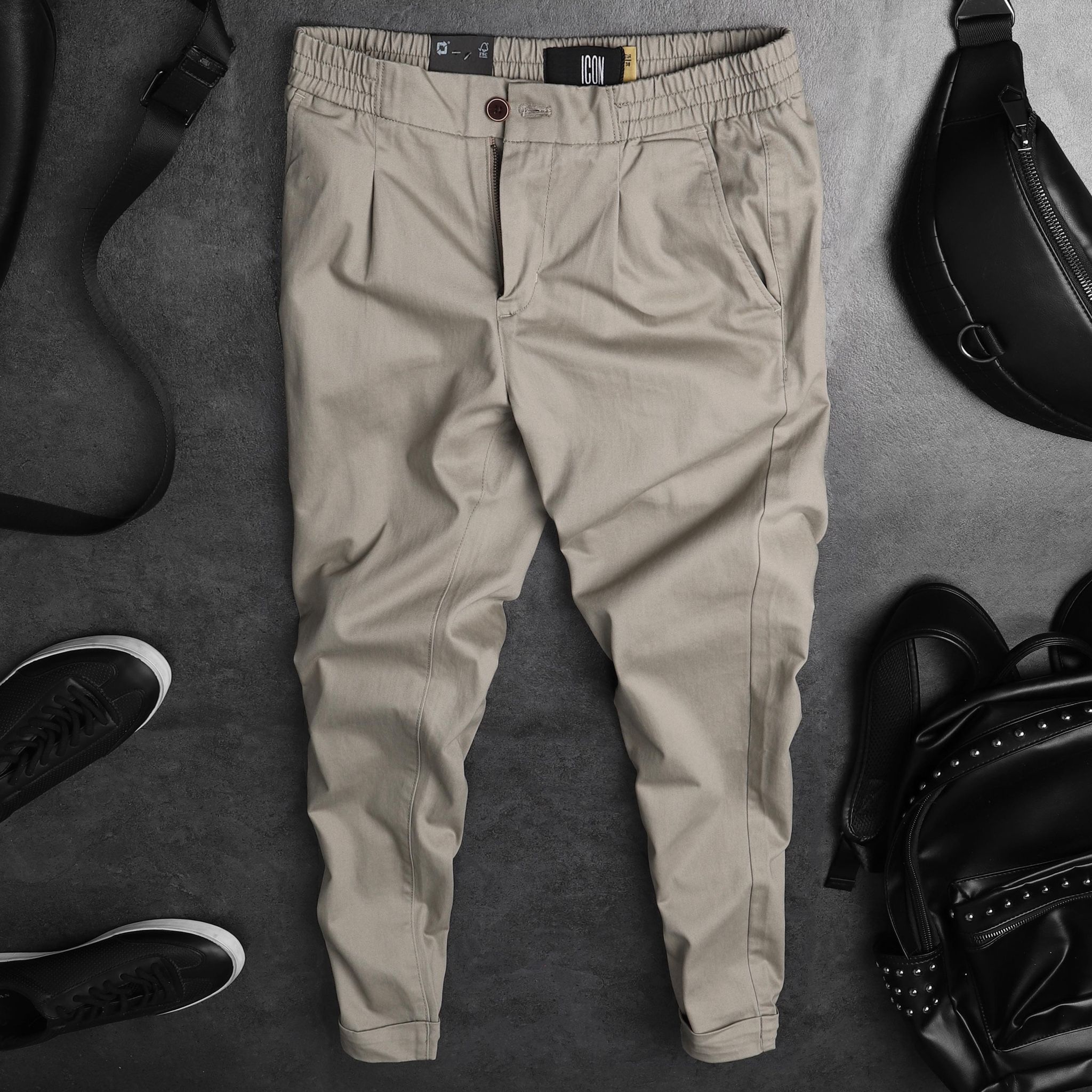 Quần kaki ICON DENIM slim fit