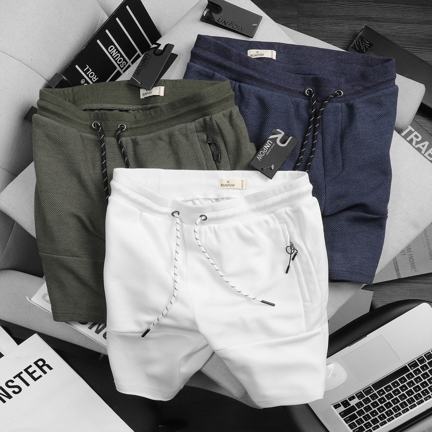 Quần short RUNPOW Pique