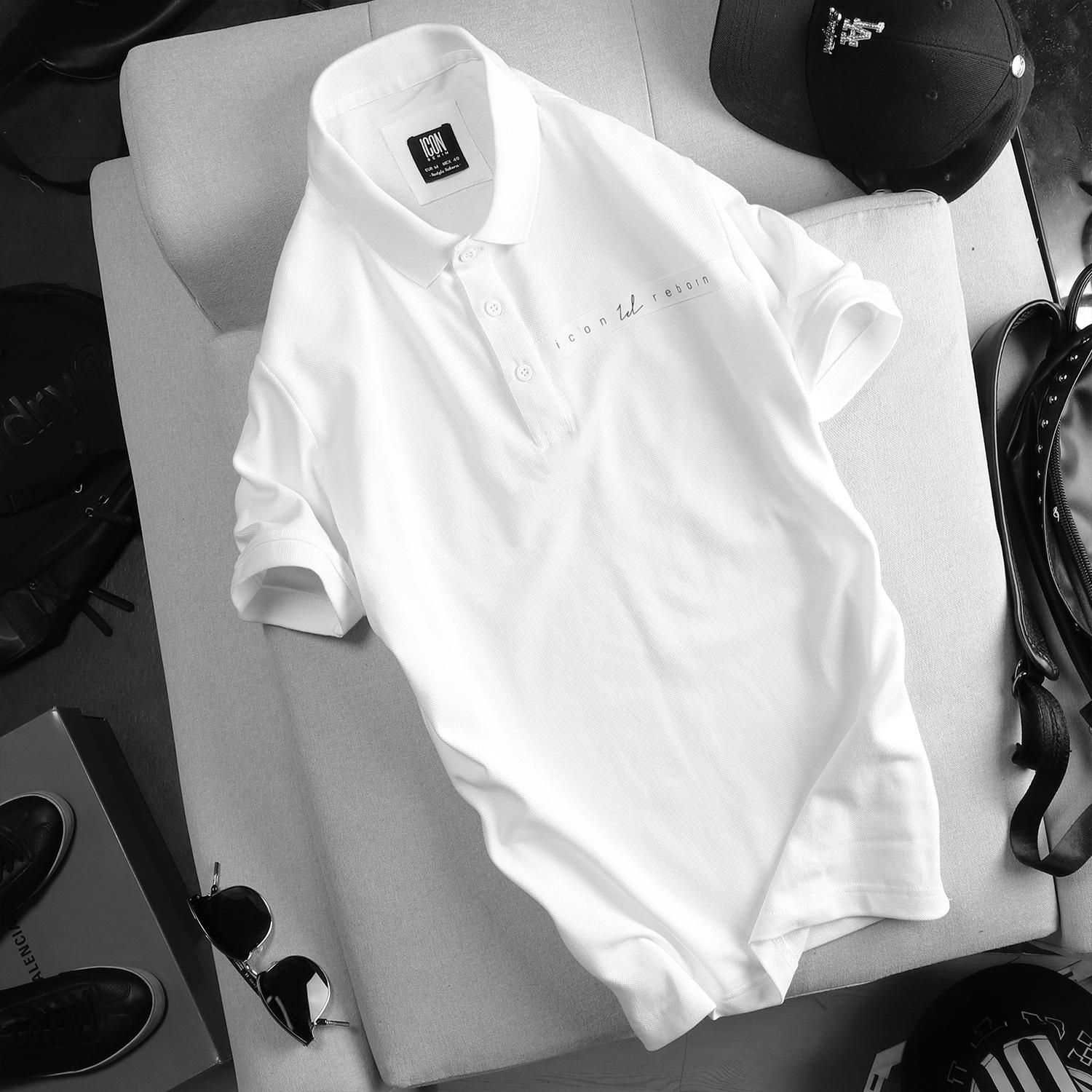 Áo polo ICON DENIM signature