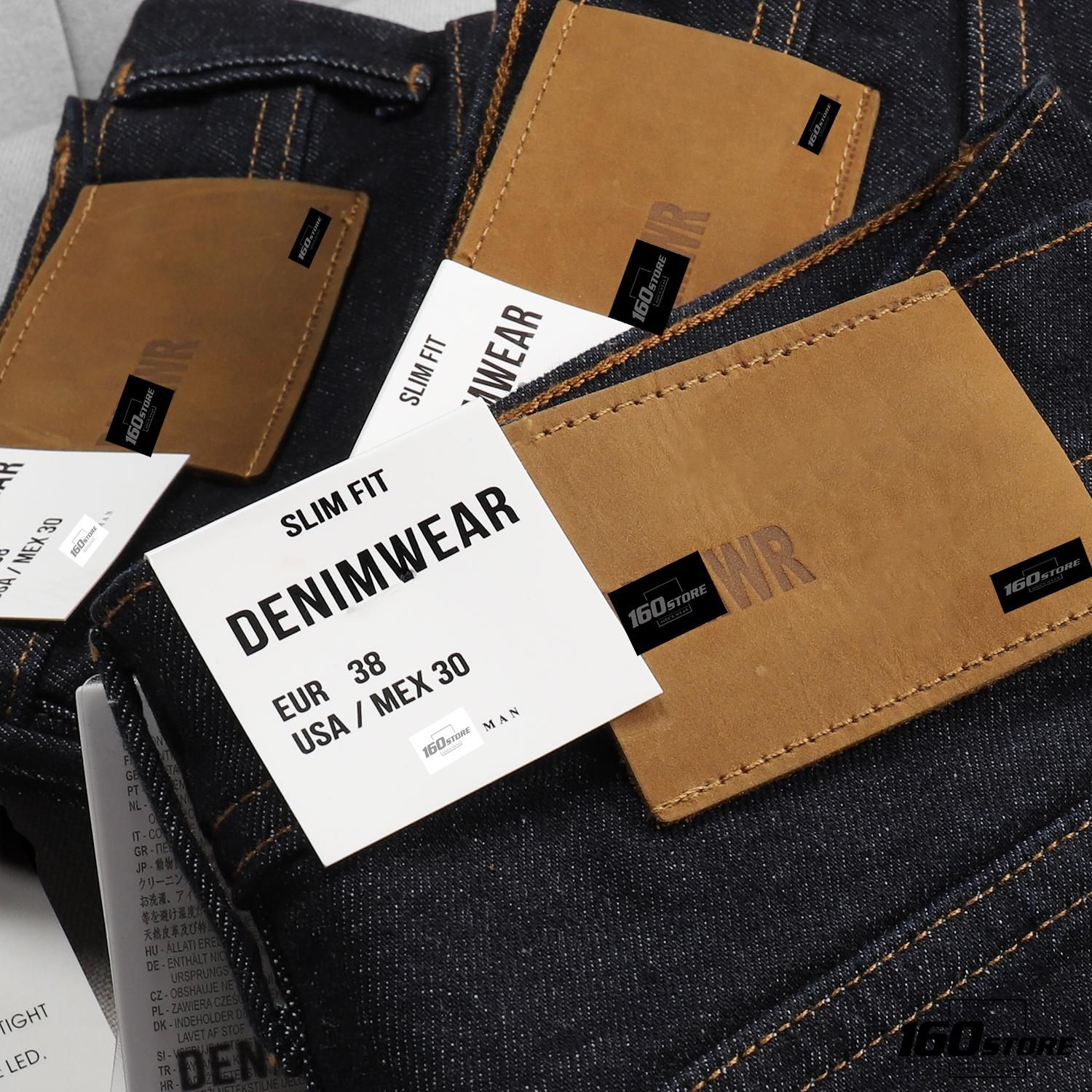 Quần jean ZRA dark blue slim fit