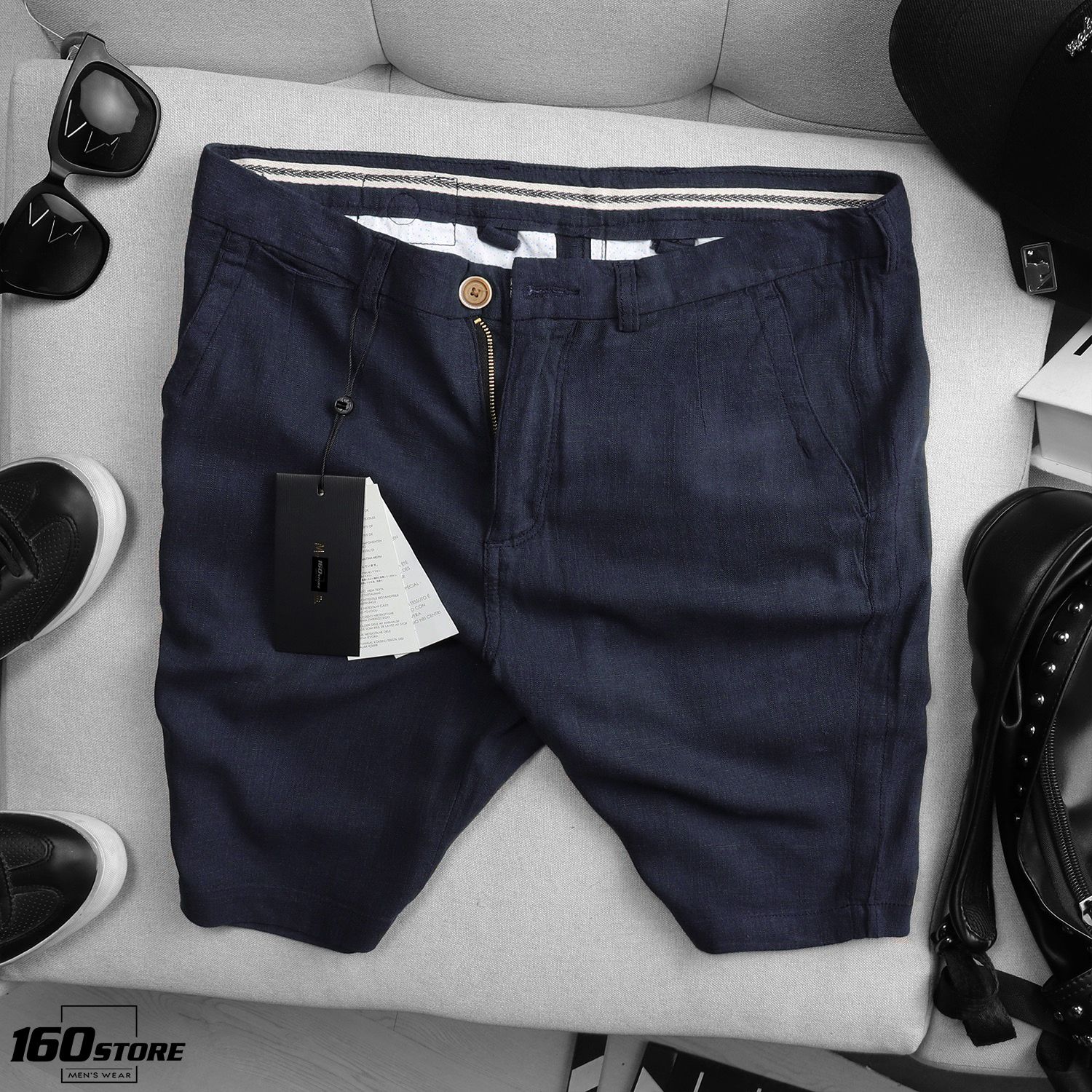 Quần short M.DUTTl linen