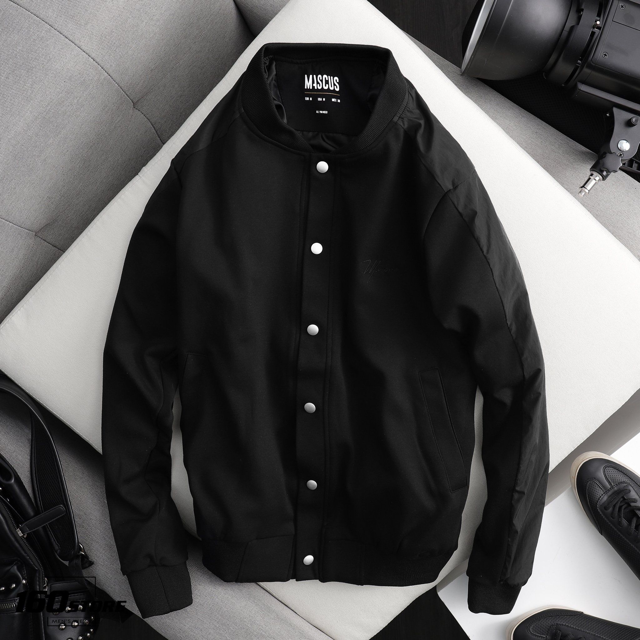 Áo Khoác Bomber MASCUS phối tay