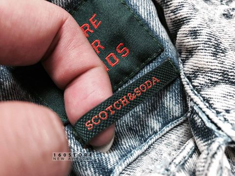 S&SODA Denim Embroidered Jacket