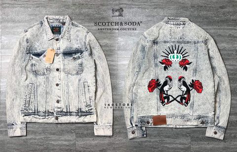 S&SODA Denim Embroidered Jacket
