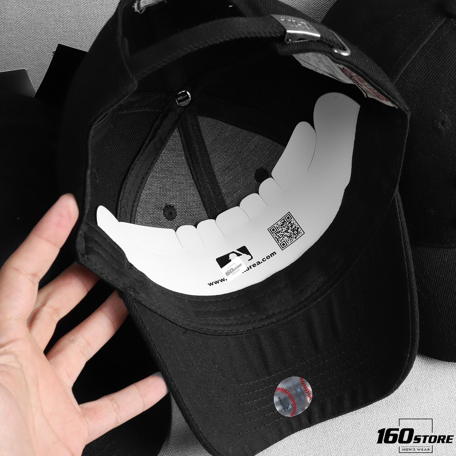 Nón M.L.B black logo N.Y