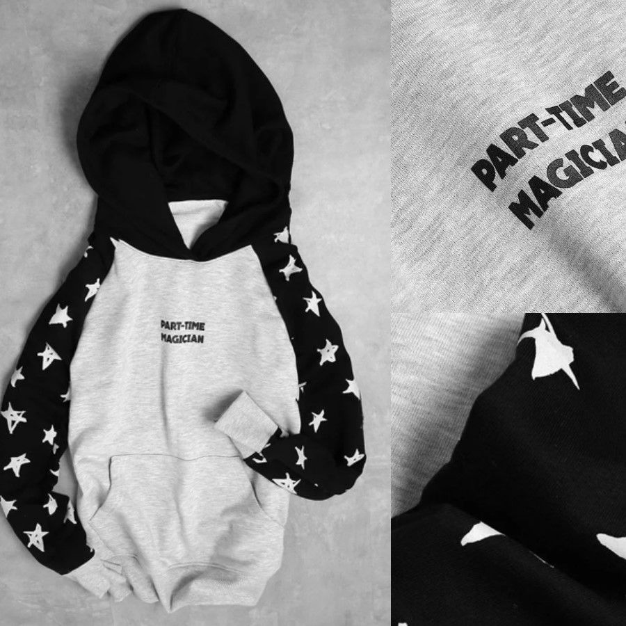 Hoodie ICON DENIM Part-time Magician