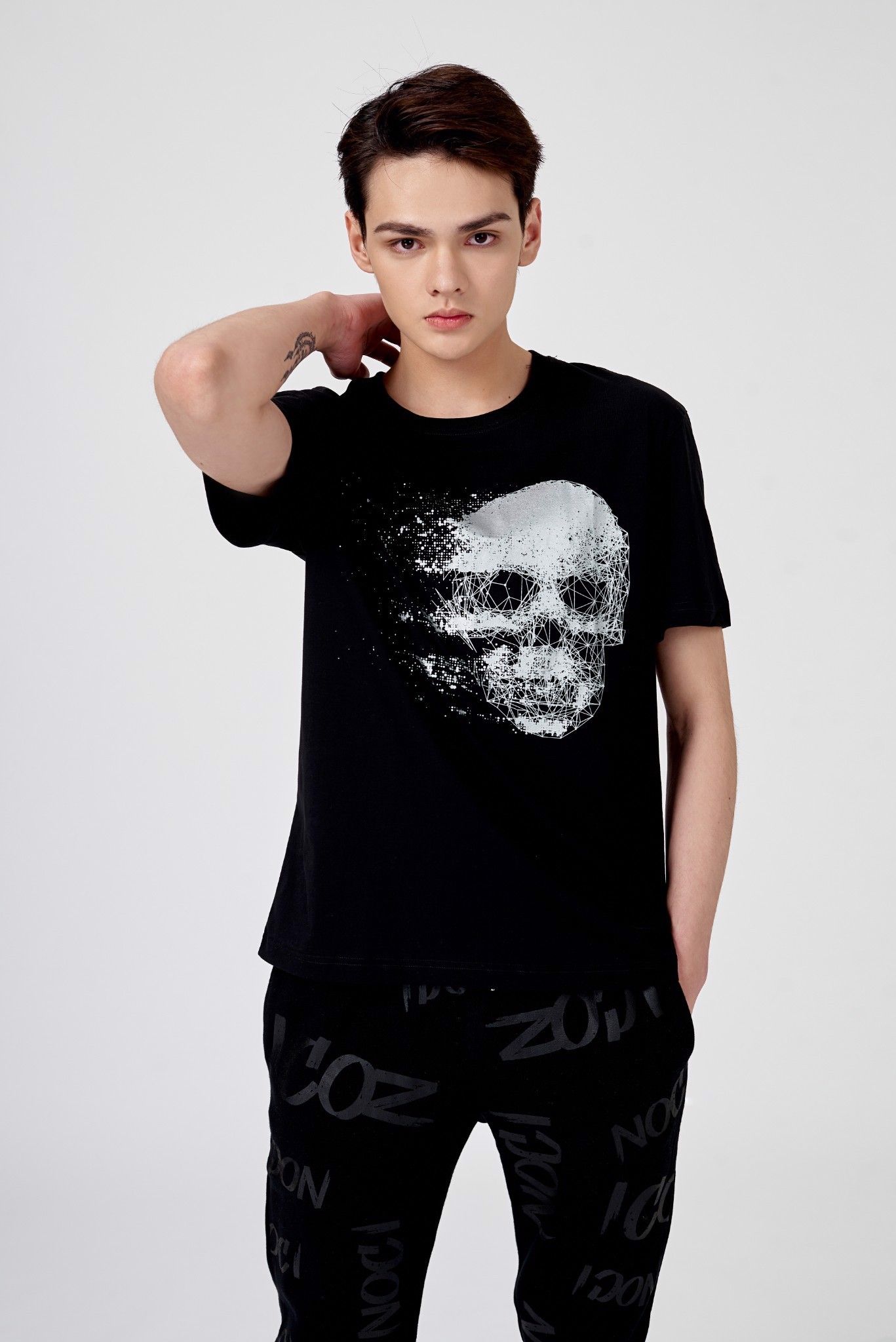 Áo thun ICON DENIM Death Geometric