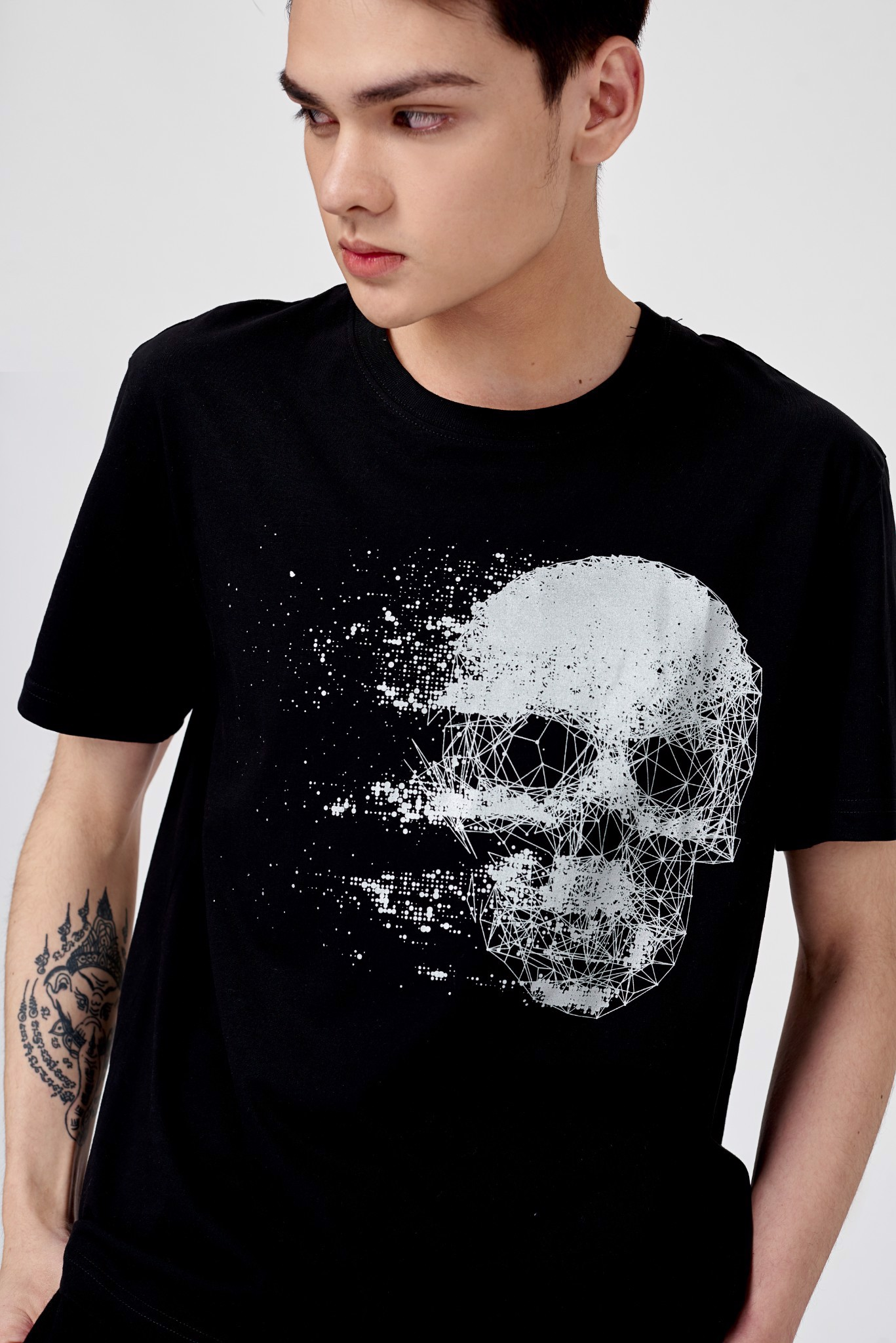 Áo thun ICON DENIM Death Geometric