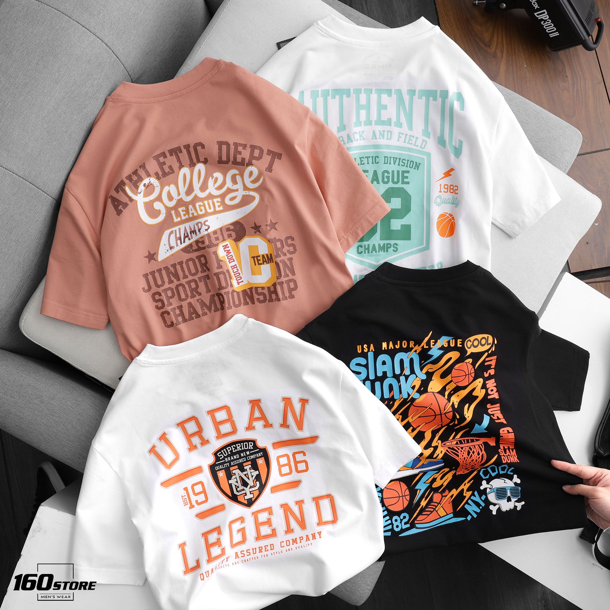 Áo thun NOMOUS ESSENTIALS college athletic