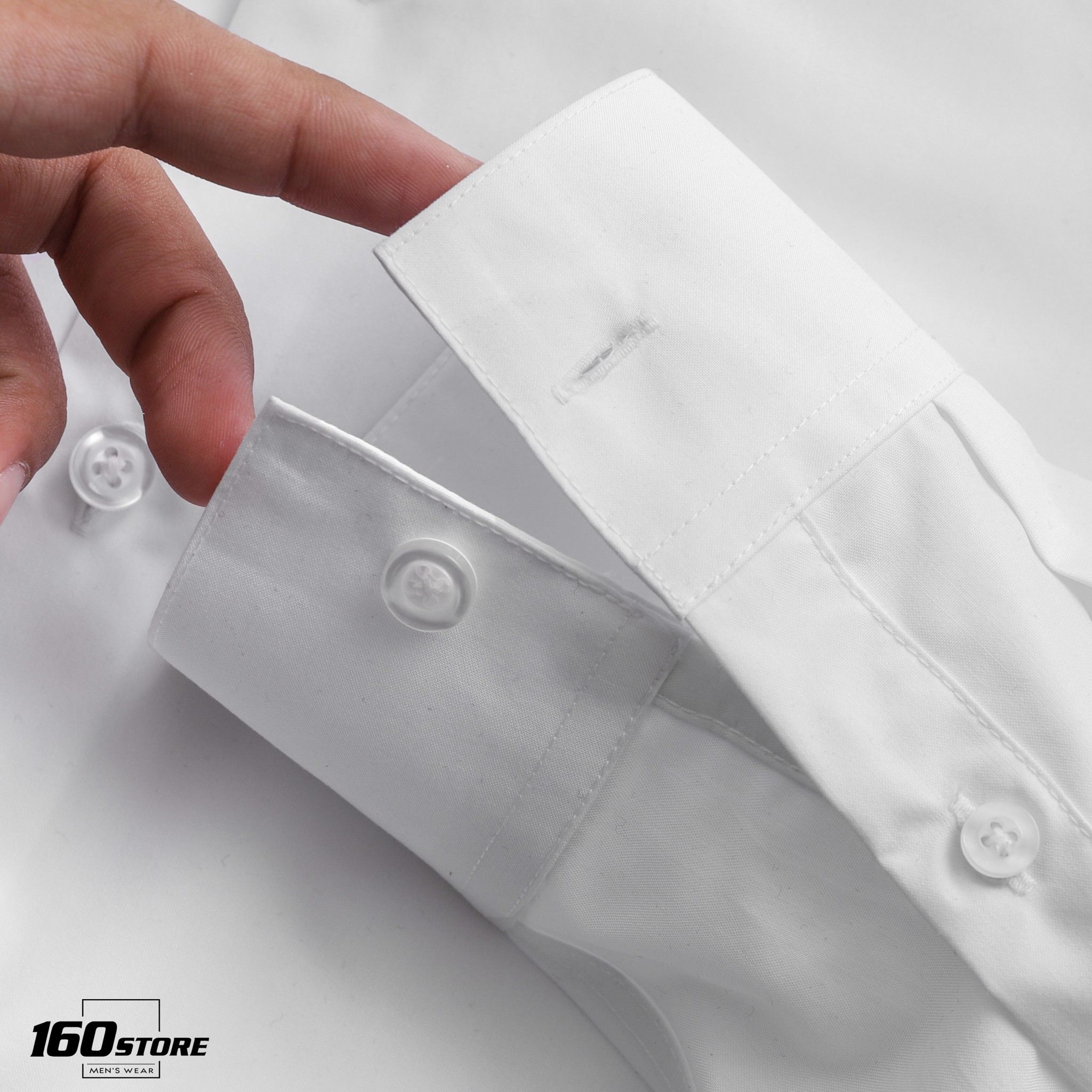 Áo sơmi NOMOUS ESSENTIALS White slim