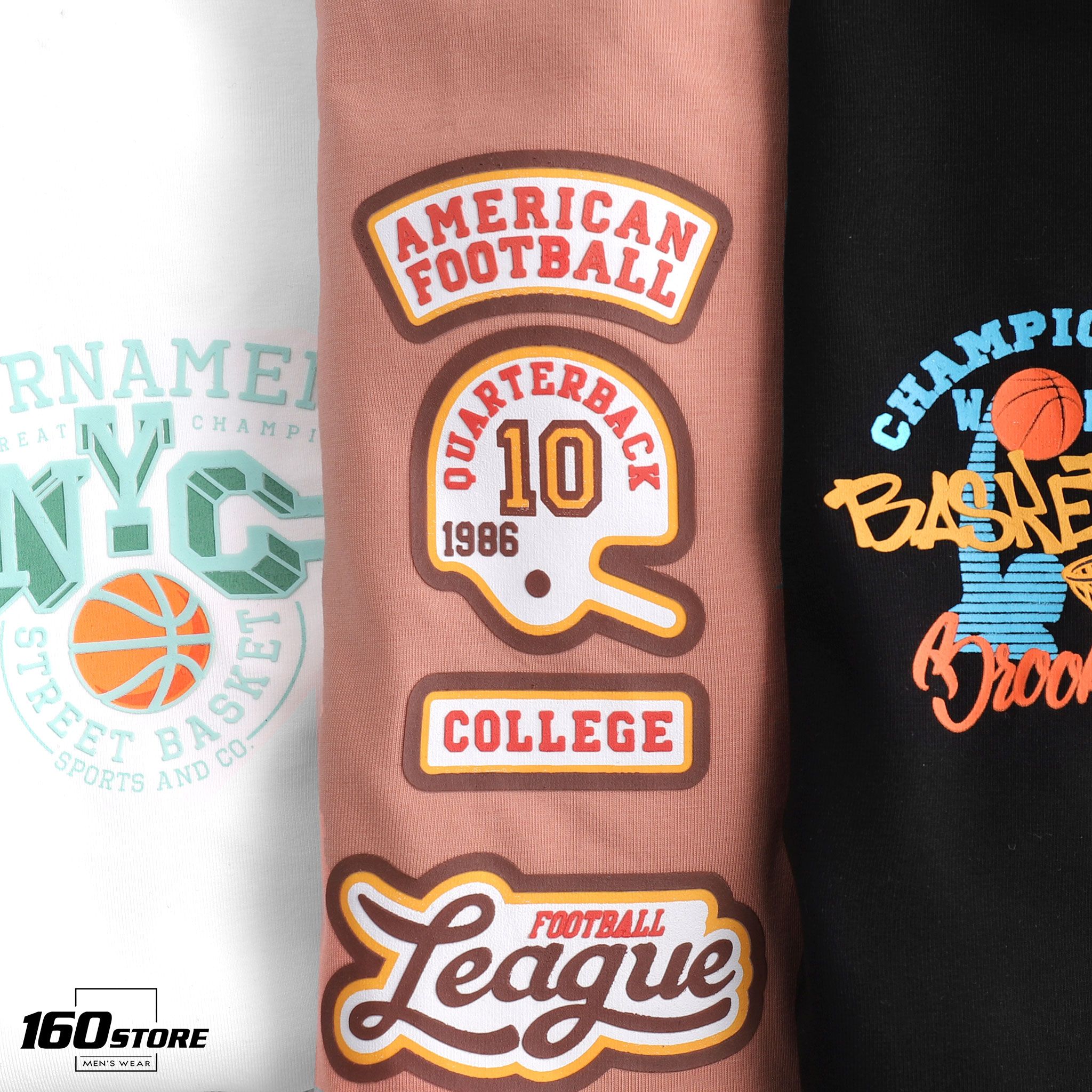 Áo thun NOMOUS ESSENTIALS college athletic