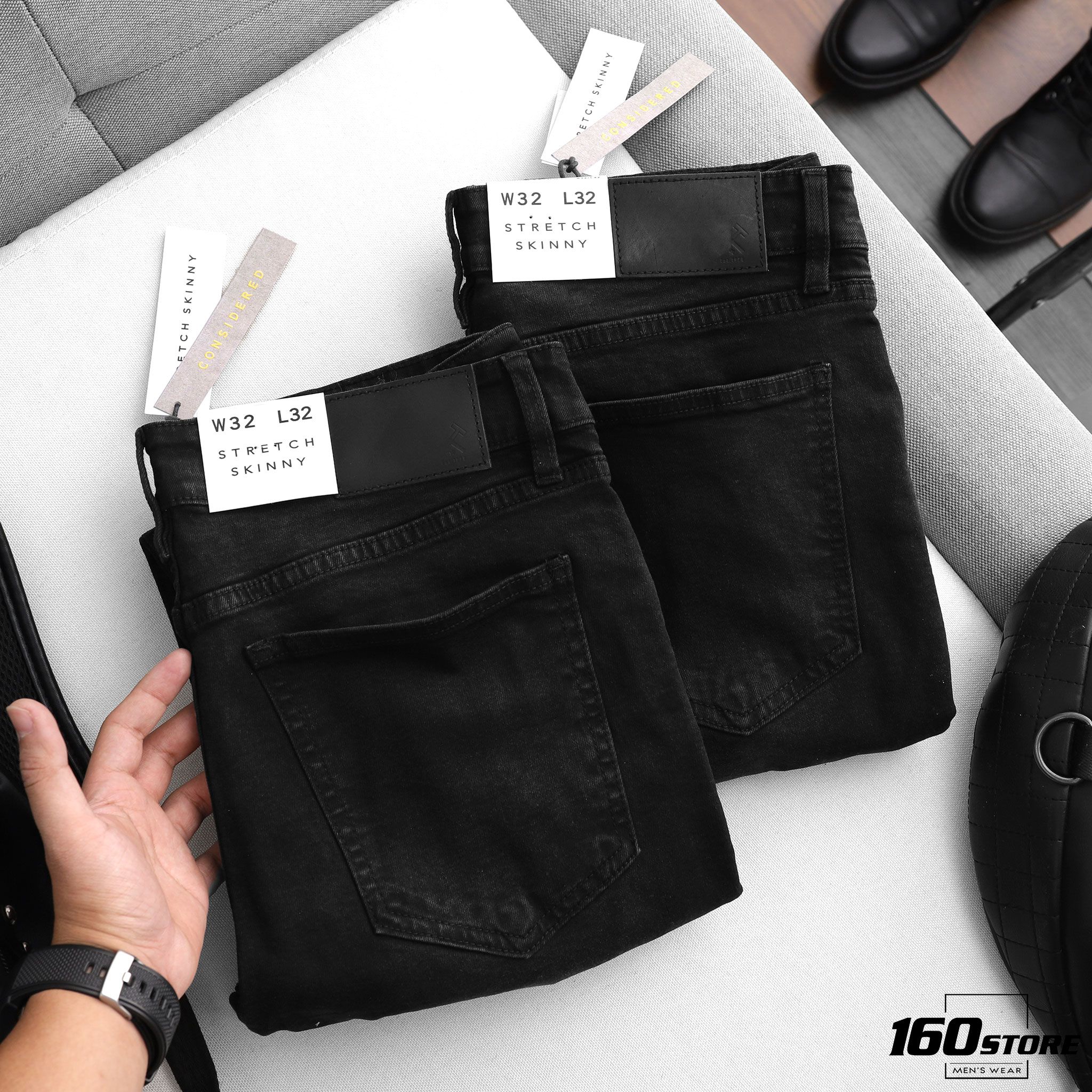 Quần jeans T.MAN skinny rách