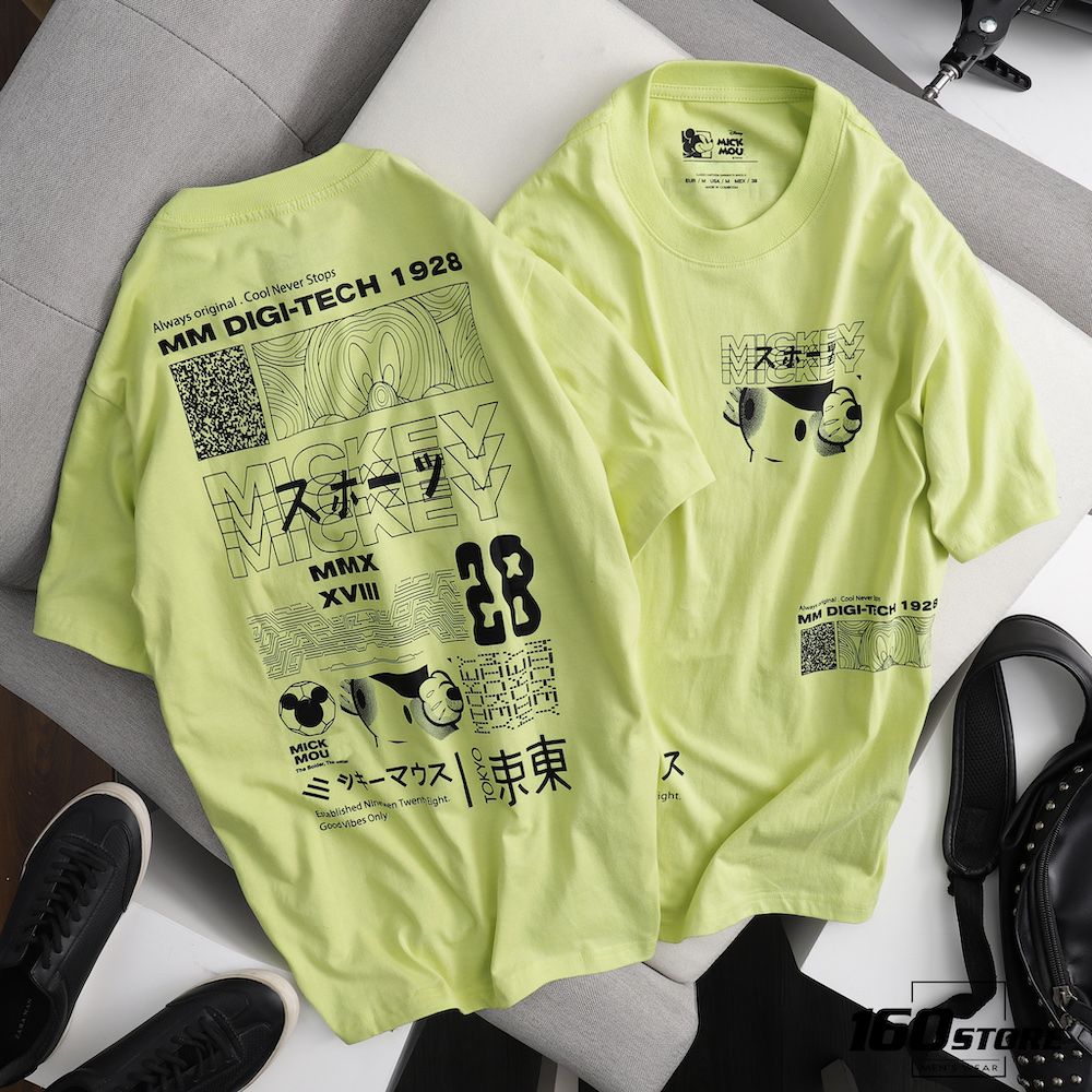 Áo thun P.B x M.Mouse Printed