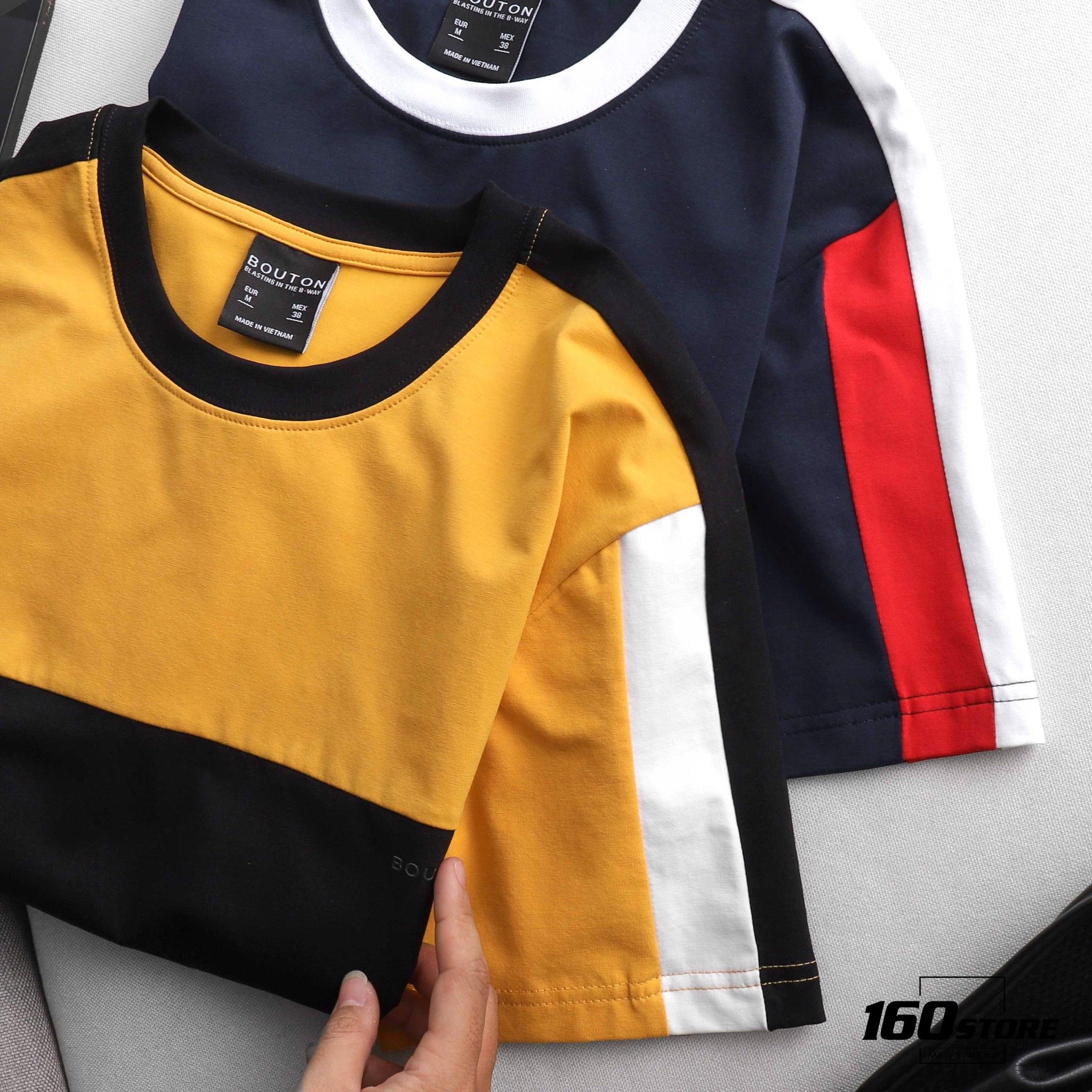 Áo thun BOUTON Colourblock
