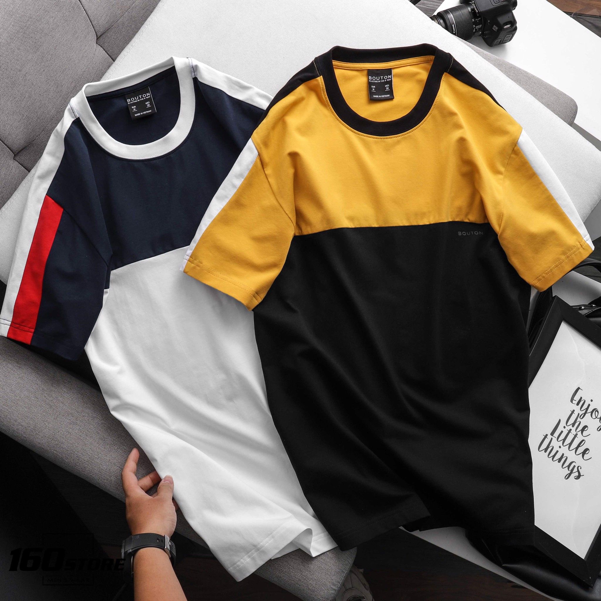 Áo thun BOUTON Colourblock