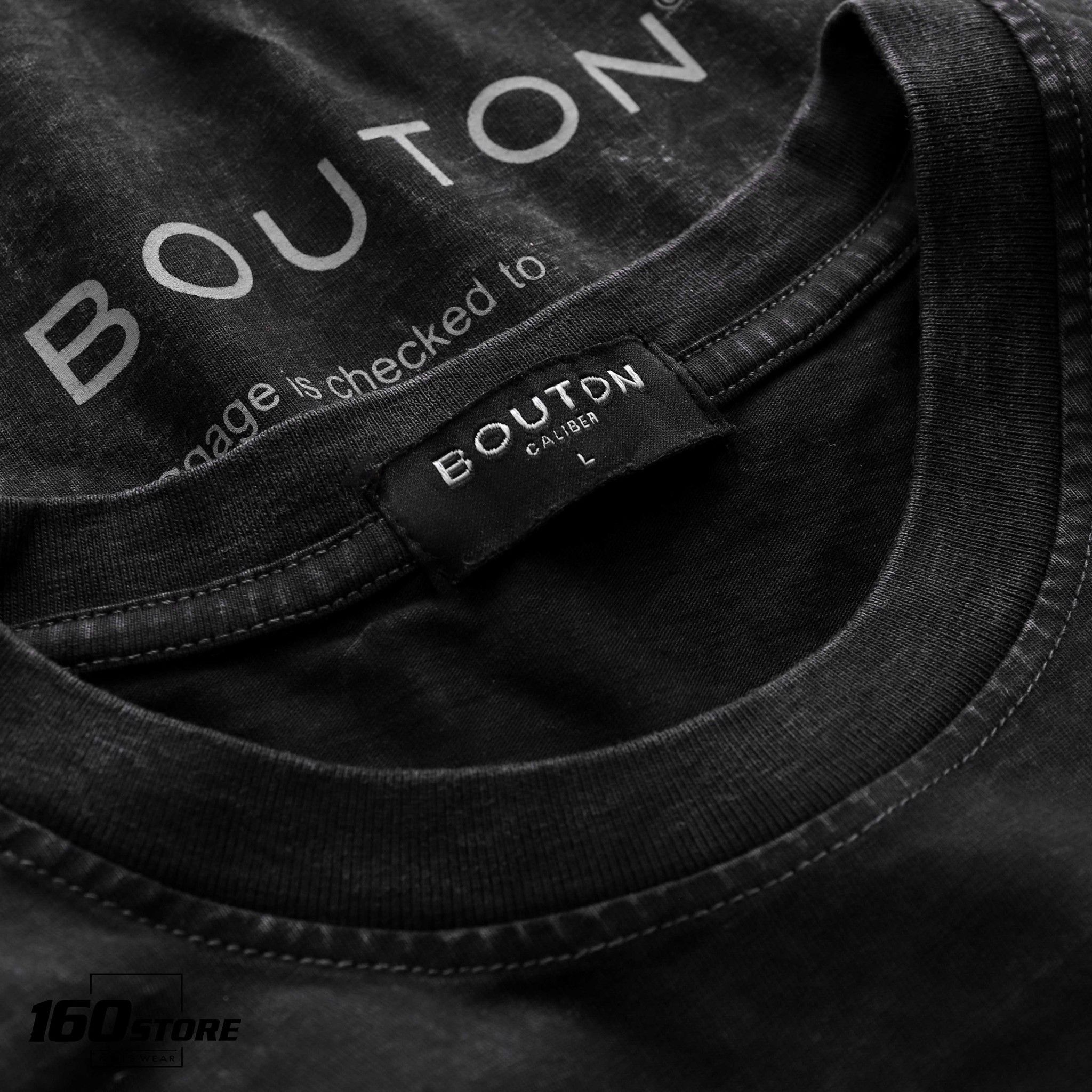 Áo thun BOUTON STANDARD wash acid