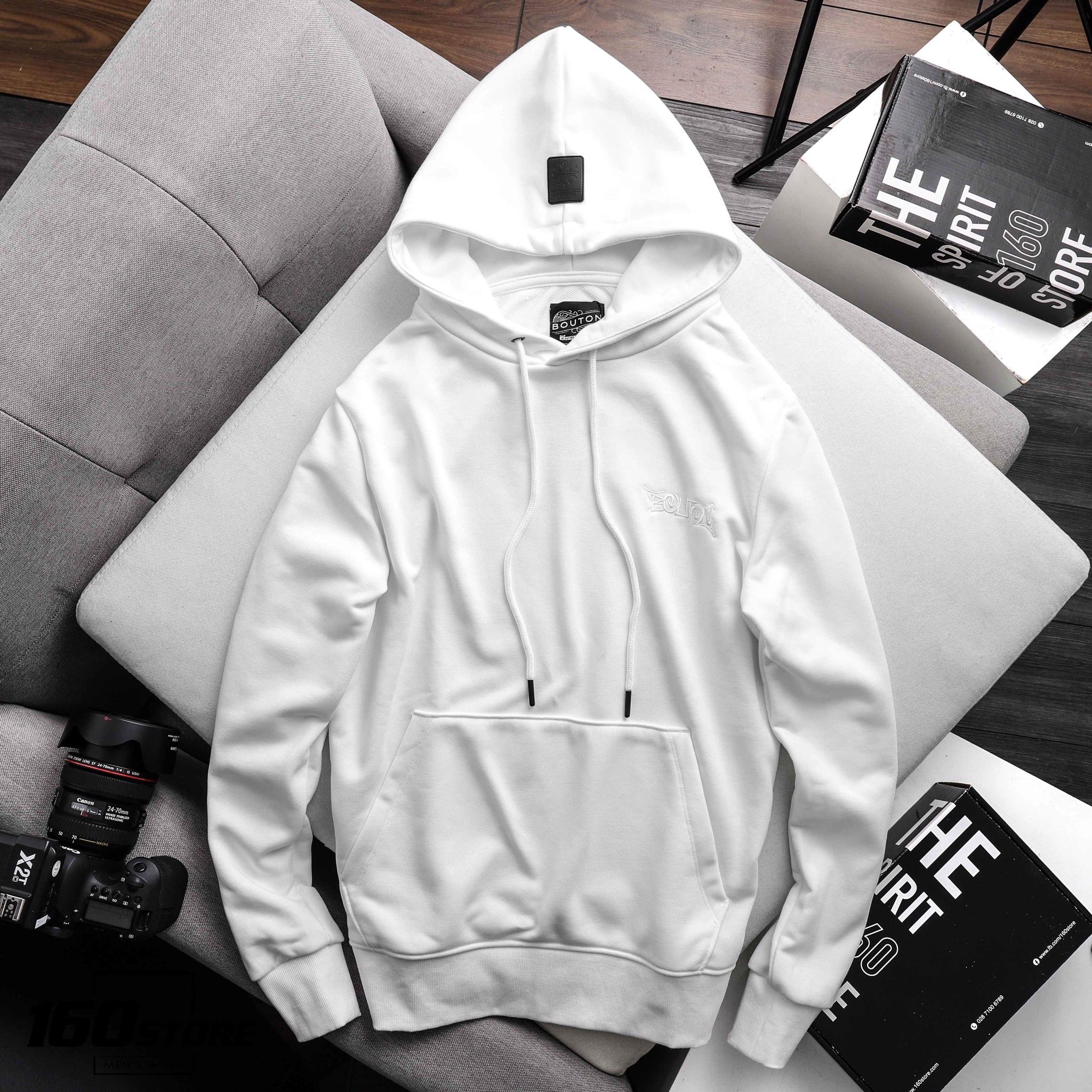 Áo hoodie BOUTON embroidery