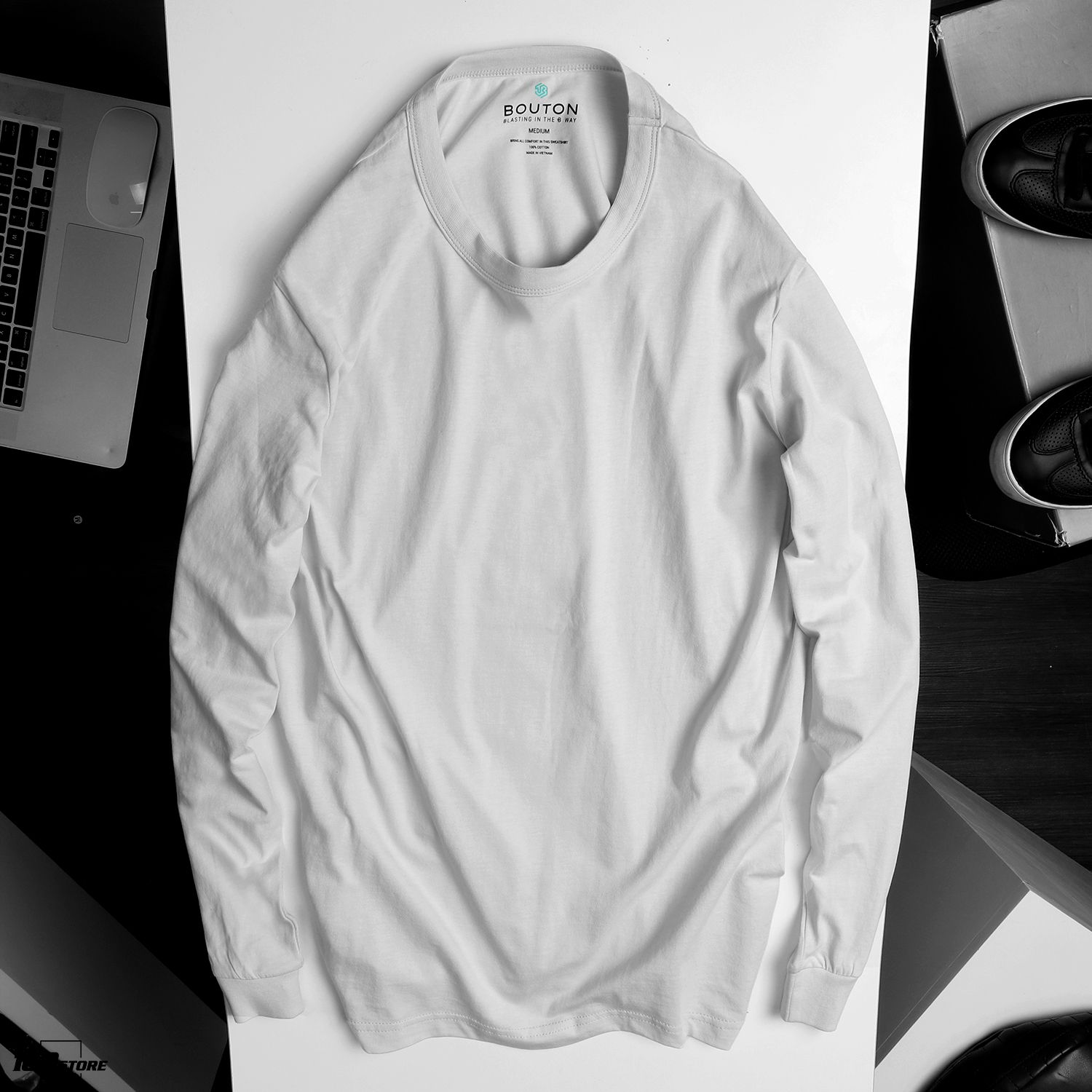 Áo thun tay dài BOUTON Basic
