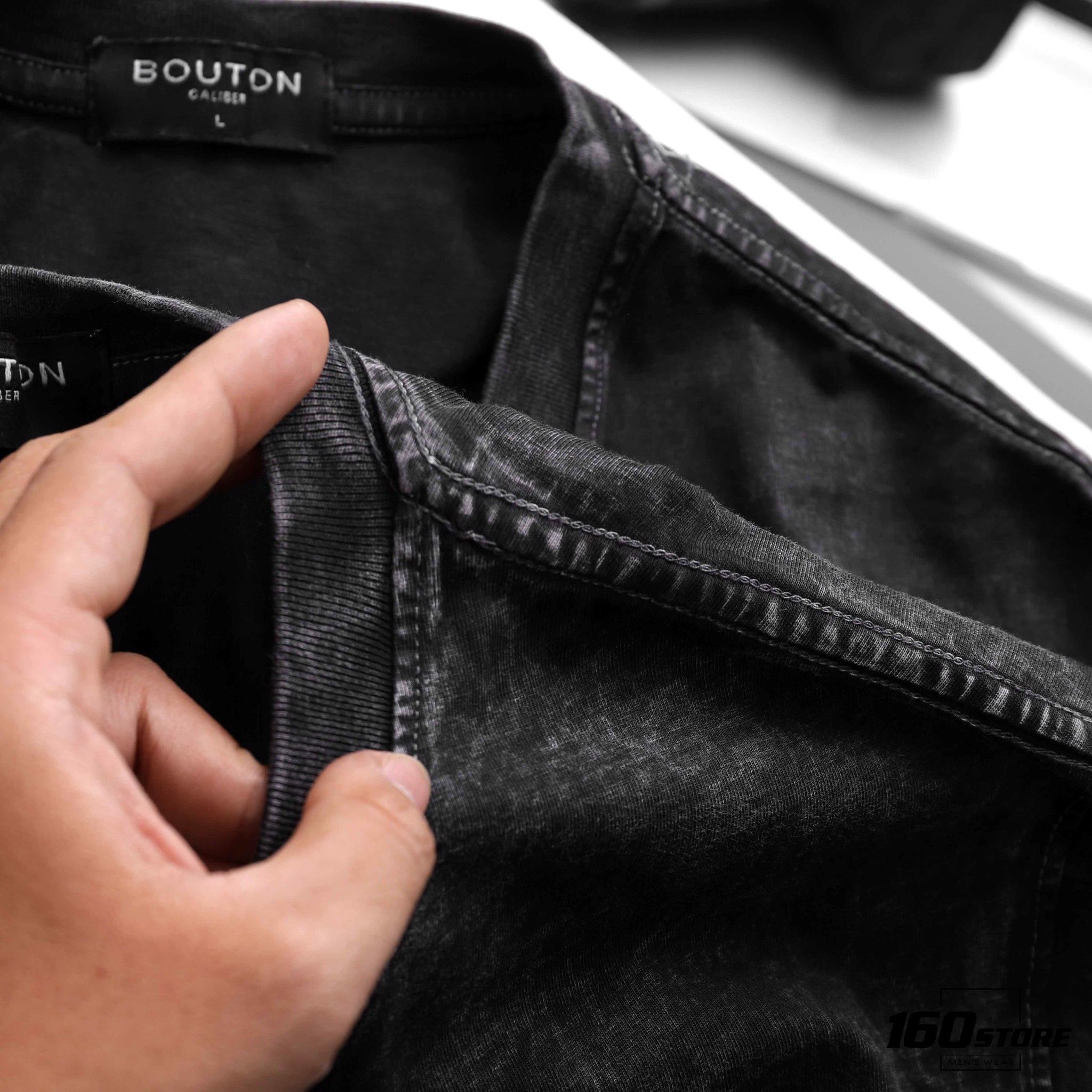 Áo thun BOUTON STANDARD wash acid