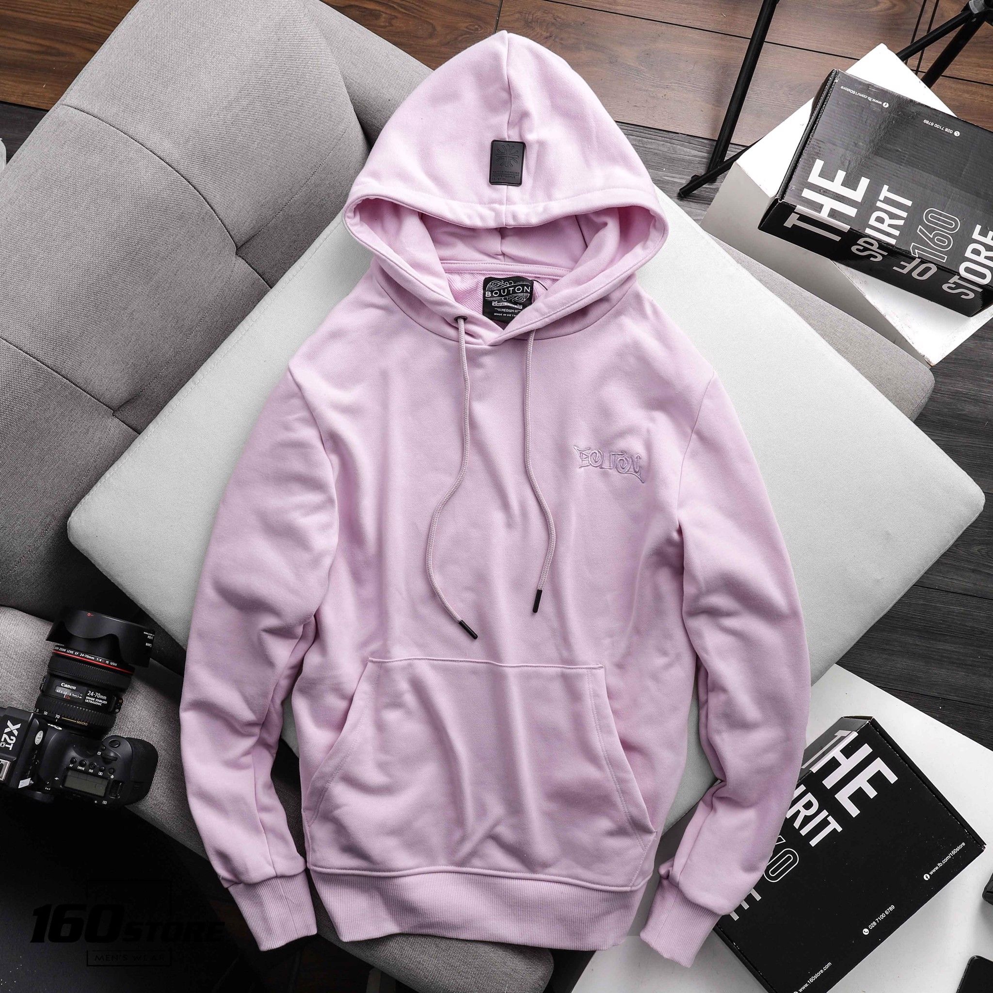 Áo hoodie BOUTON embroidery