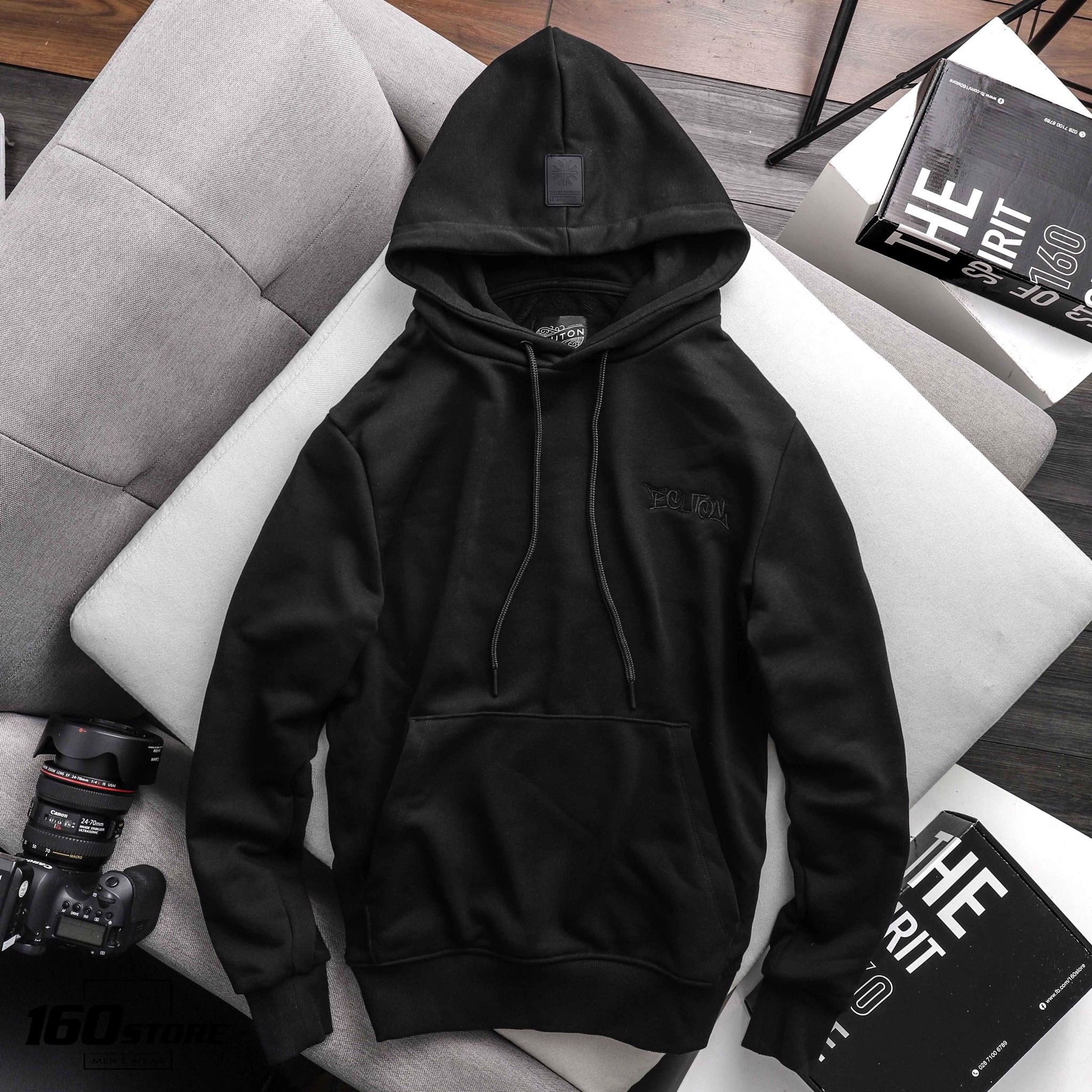 Áo hoodie BOUTON embroidery