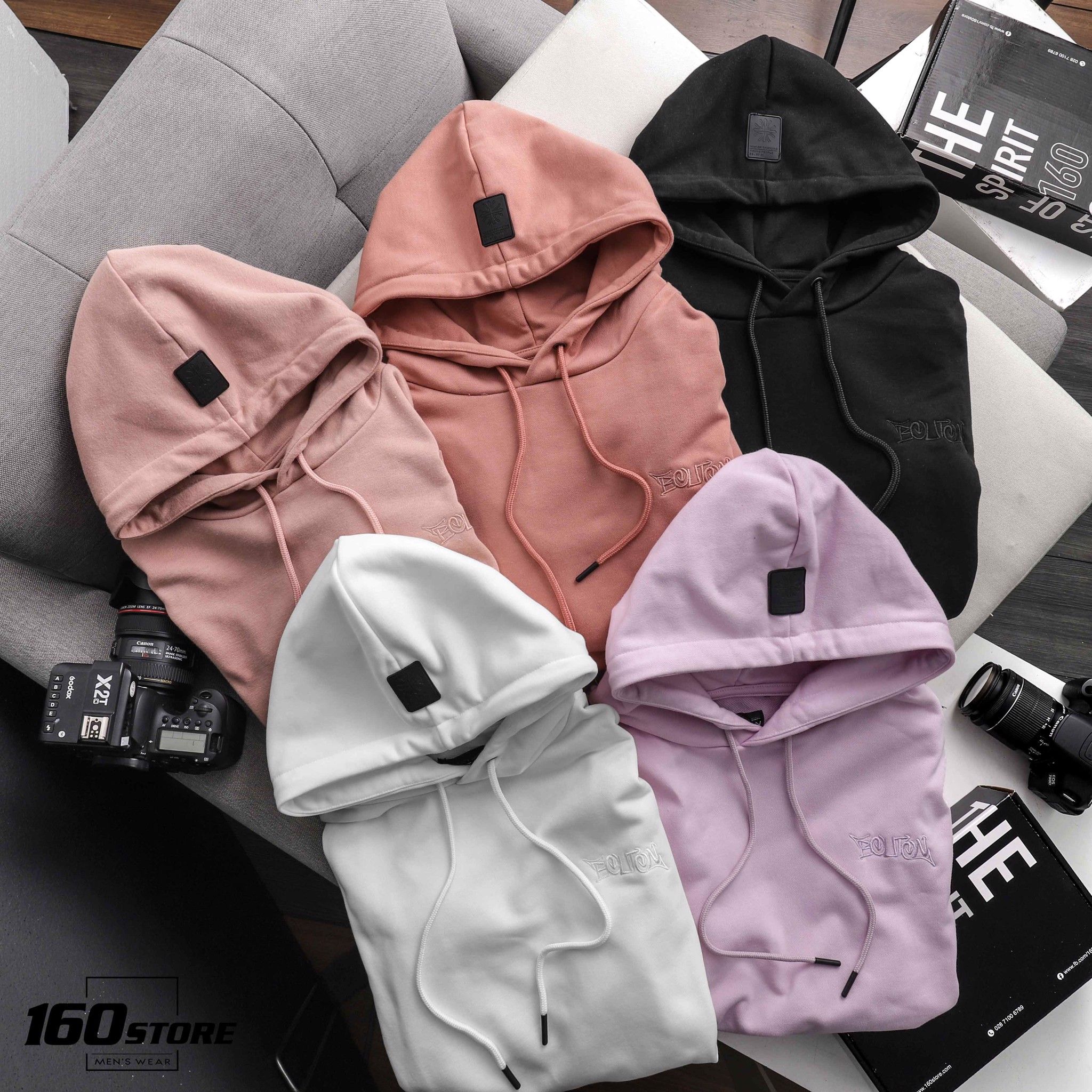 Áo hoodie BOUTON embroidery