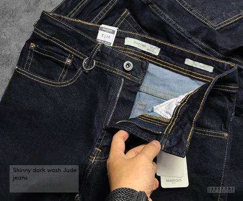 MNG INDIGO SKINNY JEANS