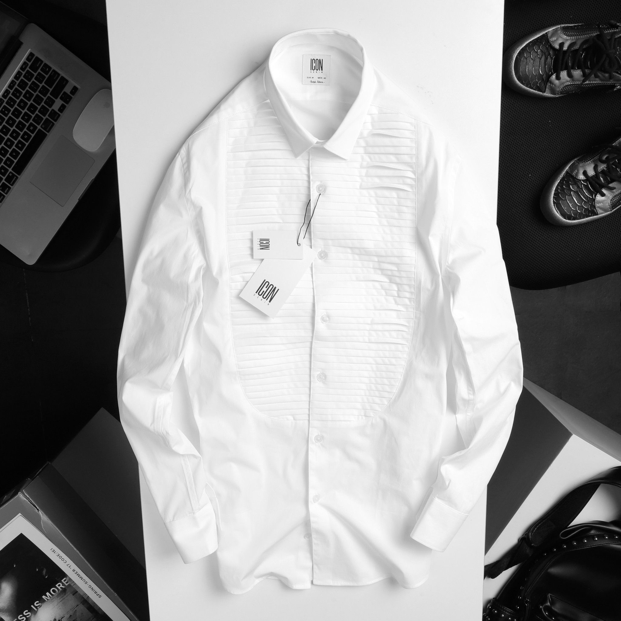 Áo sơmi ICON DENIM Tuxedo