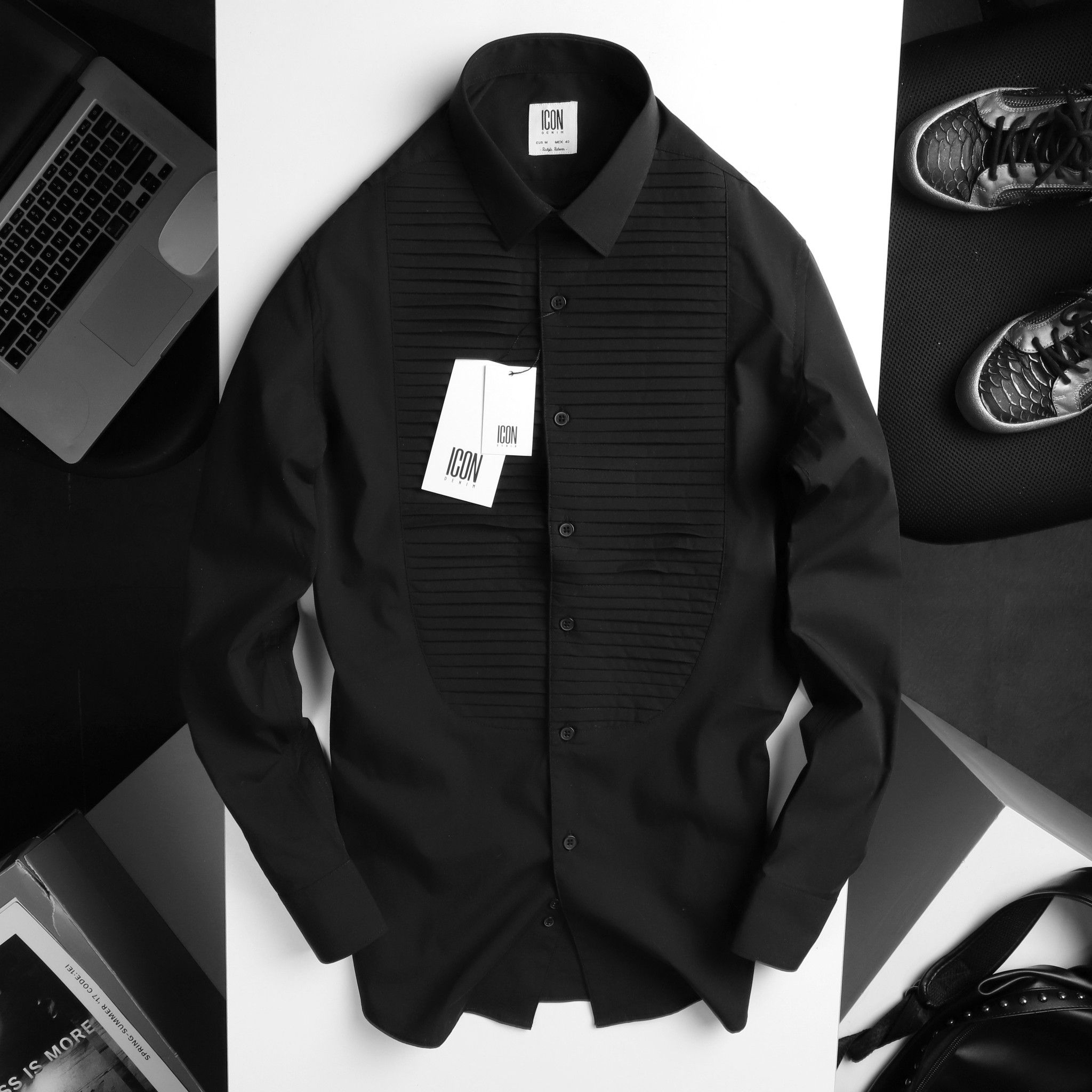 Áo sơmi ICON DENIM Tuxedo