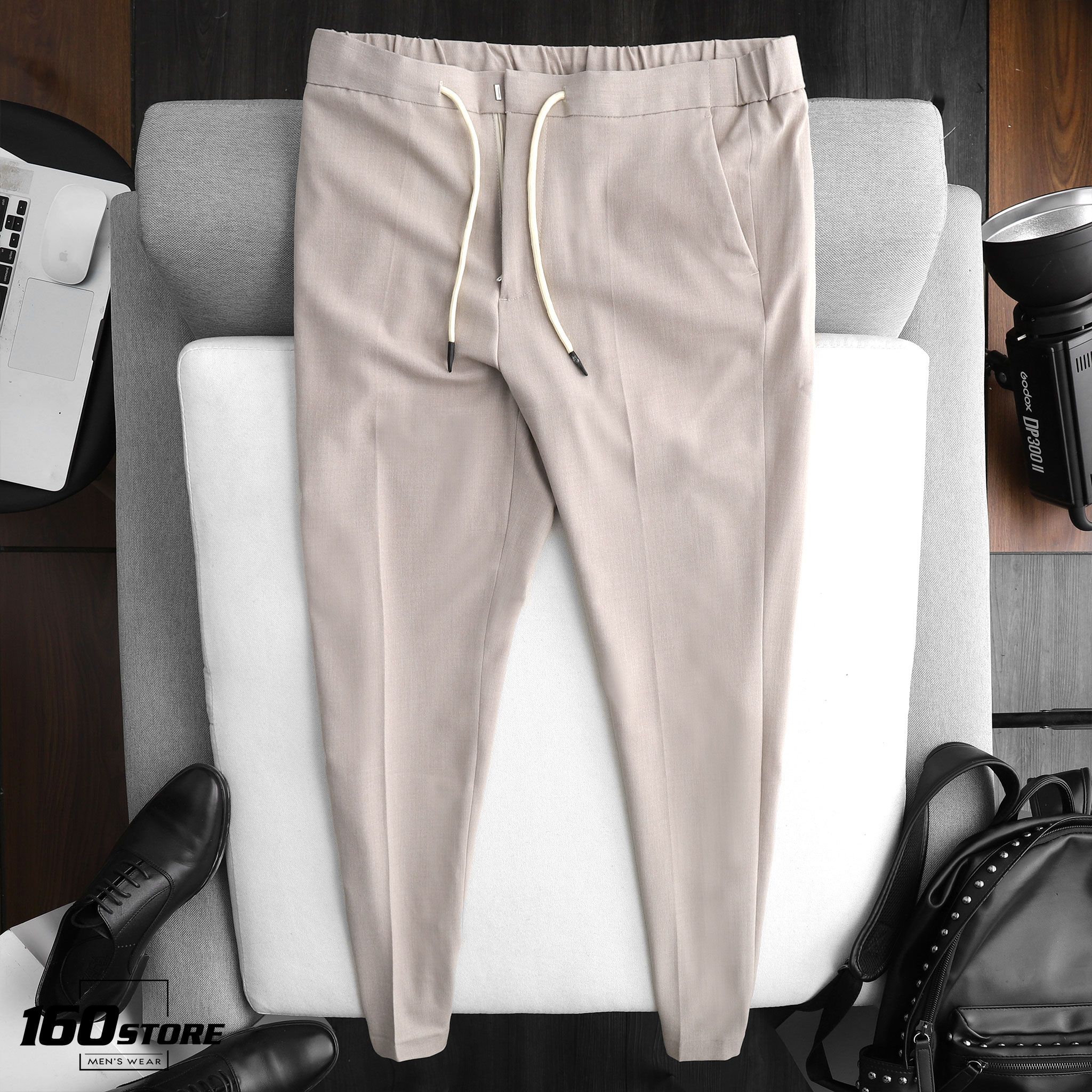 Quần tây lưng thun NOMOUS ESSENTIALS slim