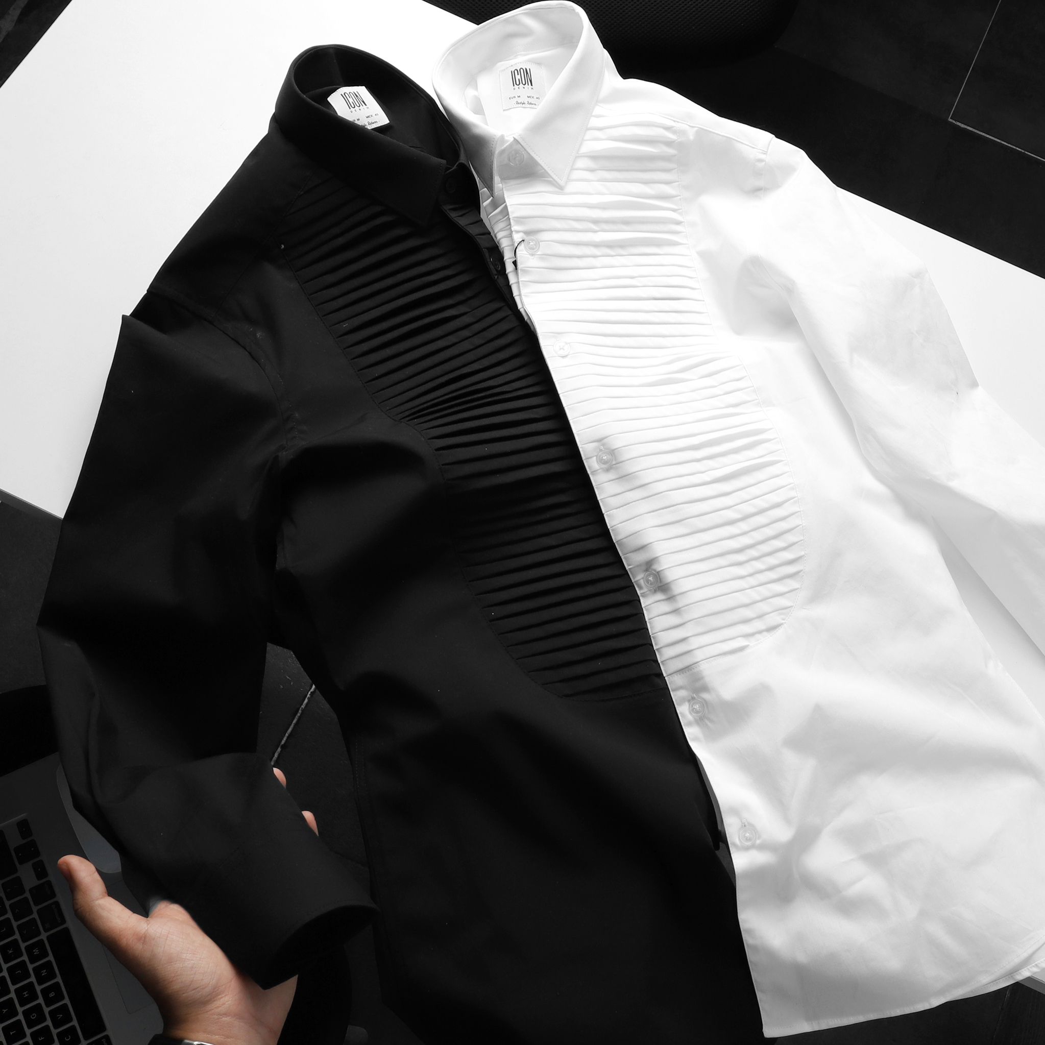 Áo sơmi ICON DENIM Tuxedo