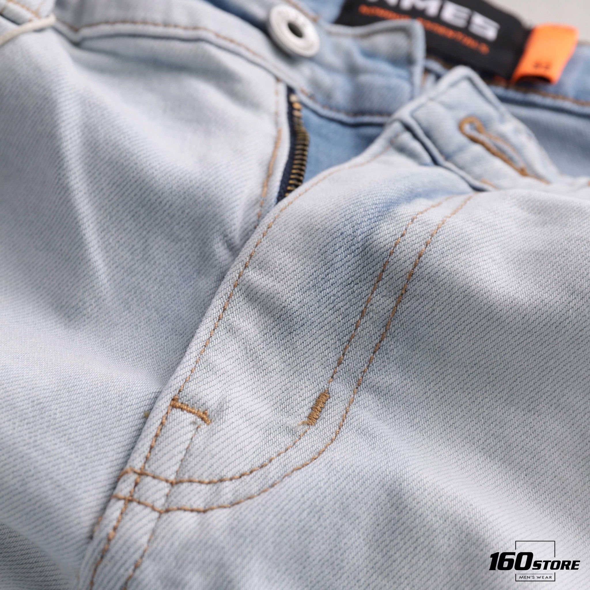 Quần jeans NOMOUS ESSENTIALS light bule slim