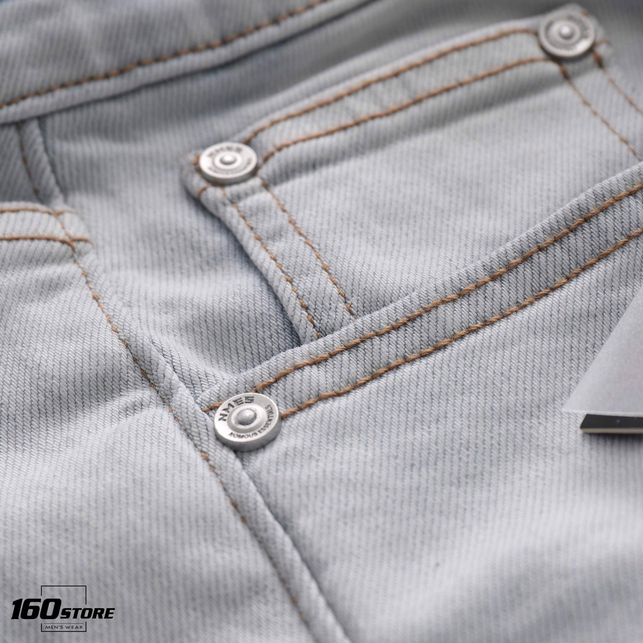 Quần jeans NOMOUS ESSENTIALS light bule slim