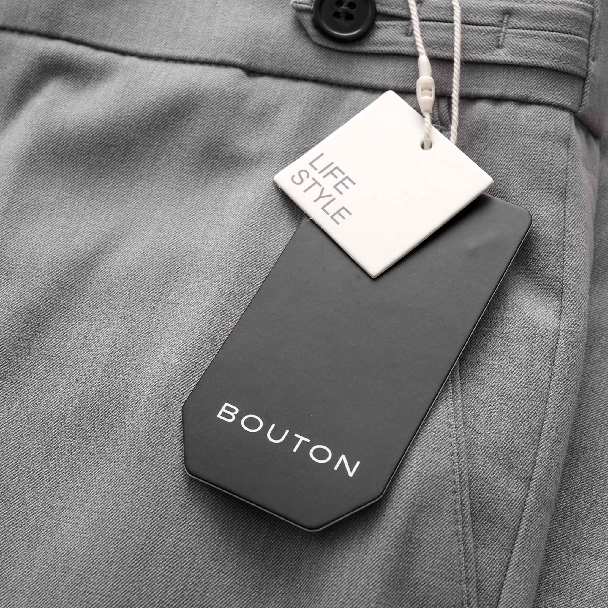 Quần tây BOUTON light grey carrot