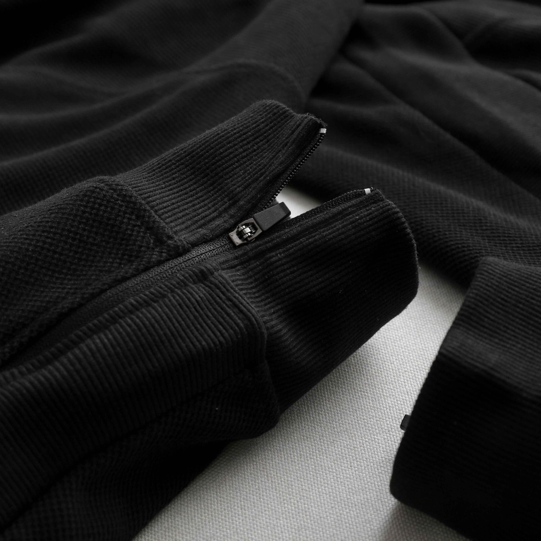 Quần Jogger Pique BOUTON Black
