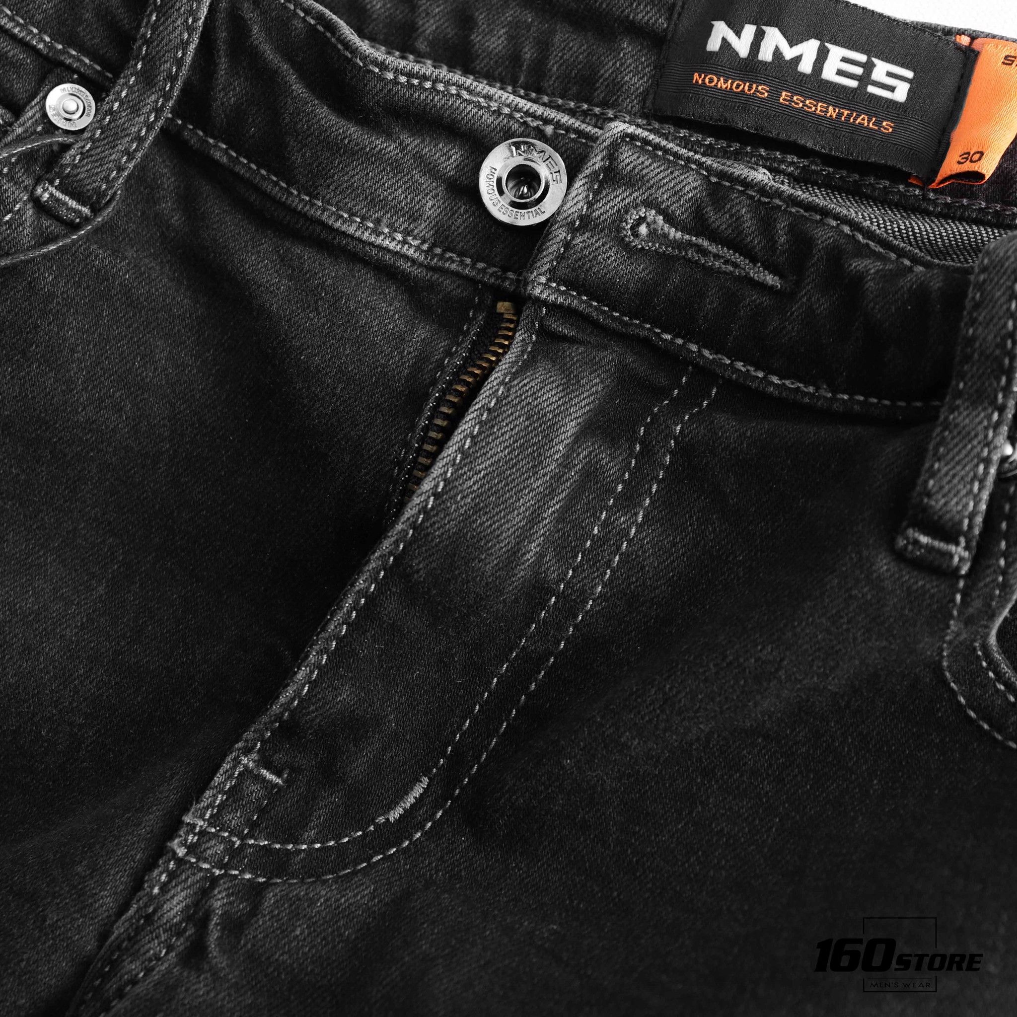 Quần short jeans NOMOUS ESSENTIALS dark grey
