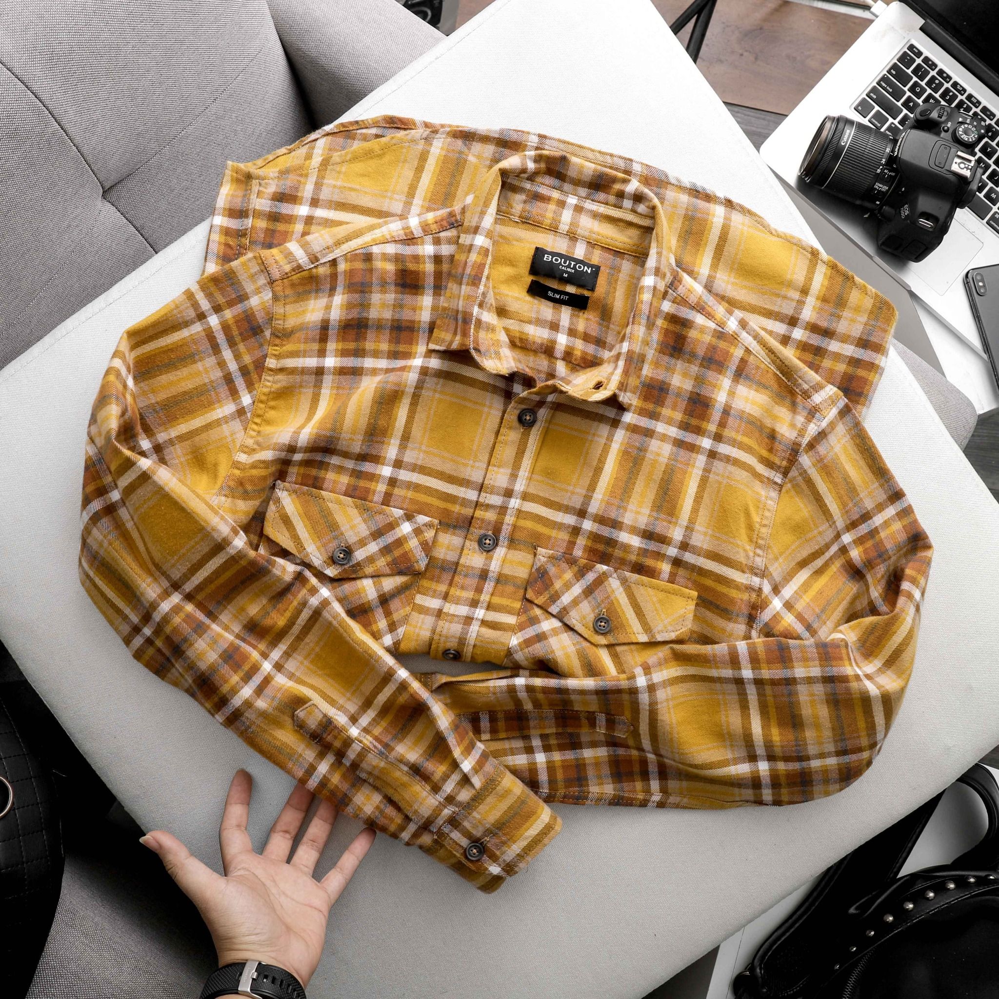 Áo Sơmi Caro BOUTON Flannel