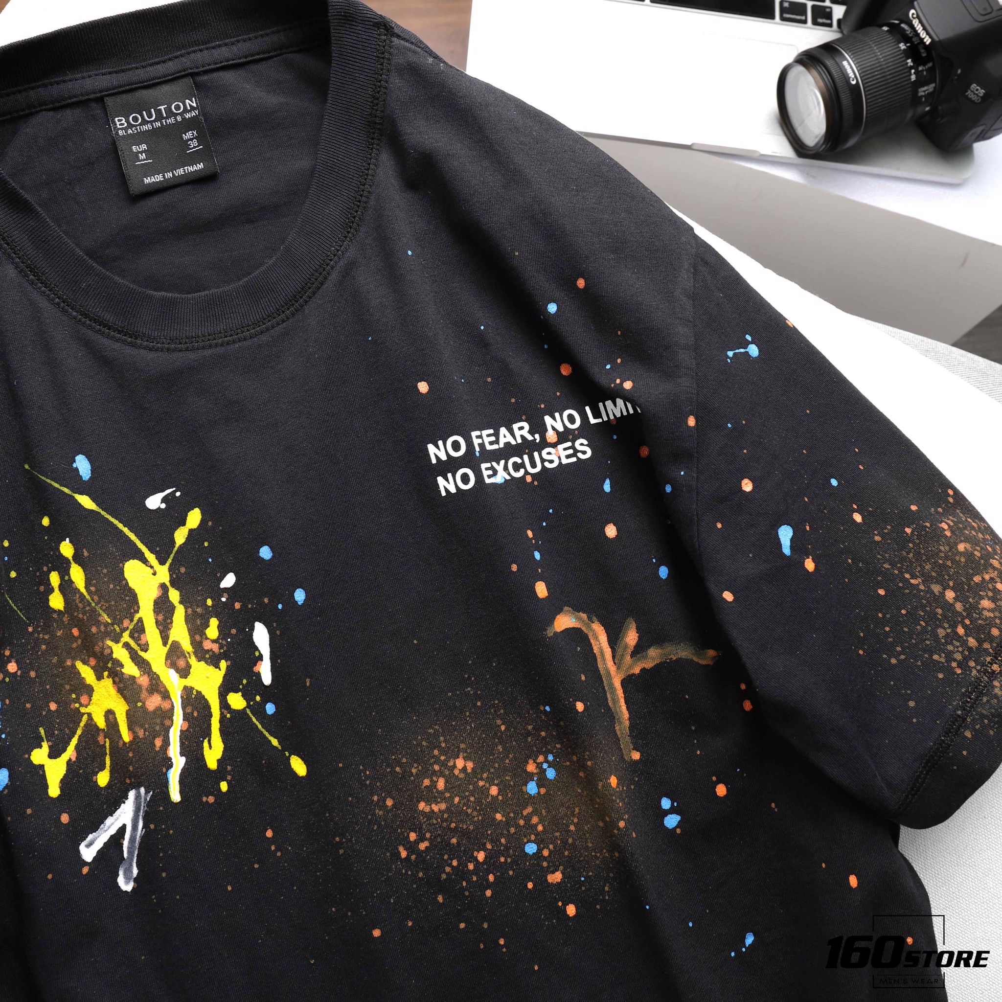 Áo thun BOUTON Paint splatter