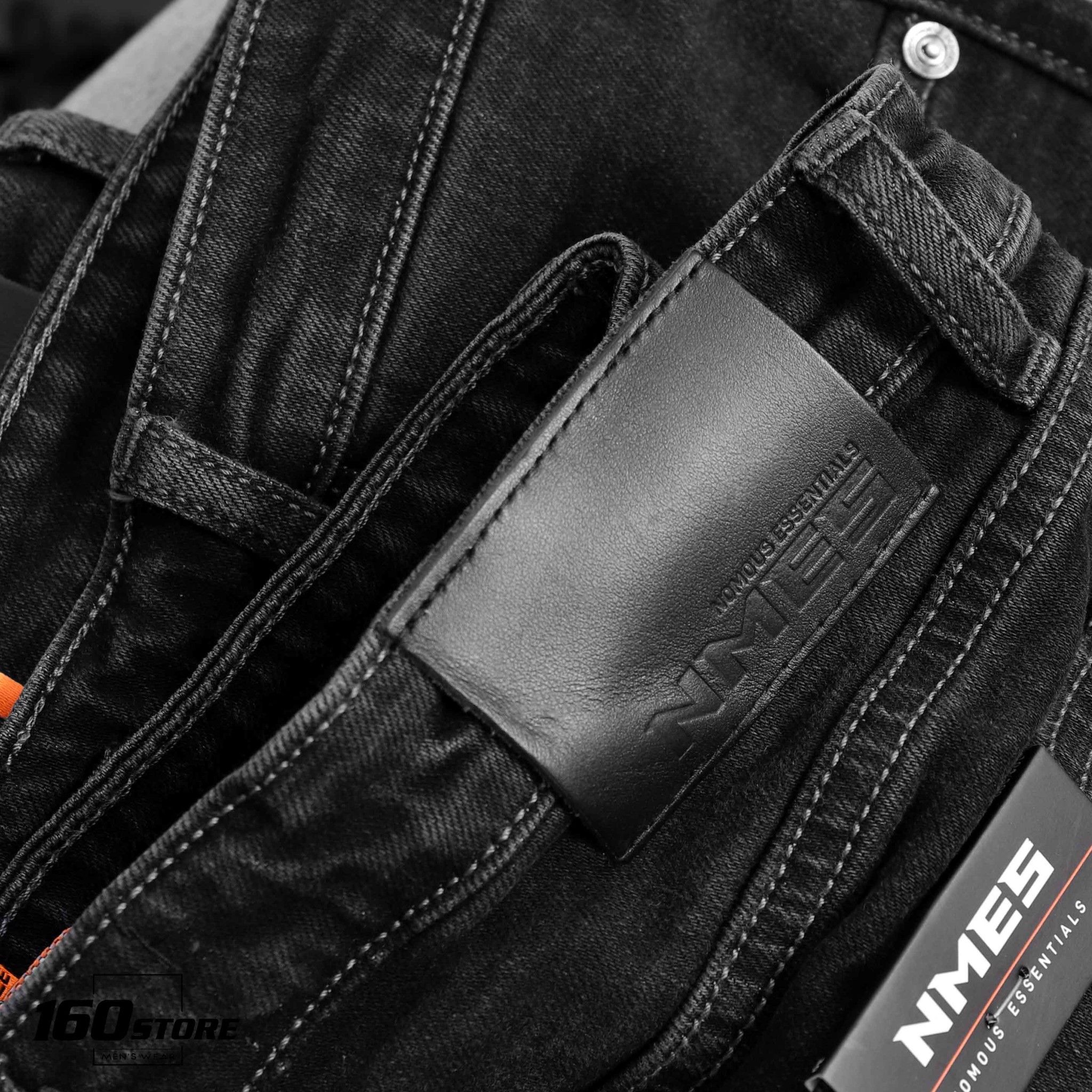 Quần short jeans NOMOUS ESSENTIALS dark grey