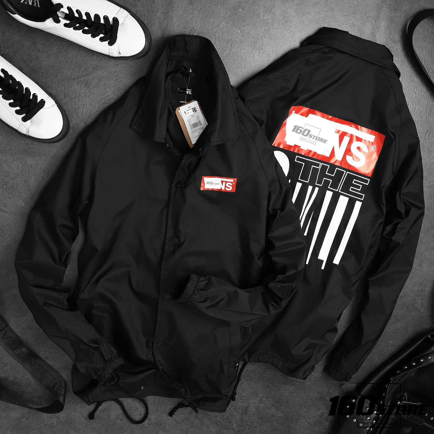 Áo khoác V-ANS hooded