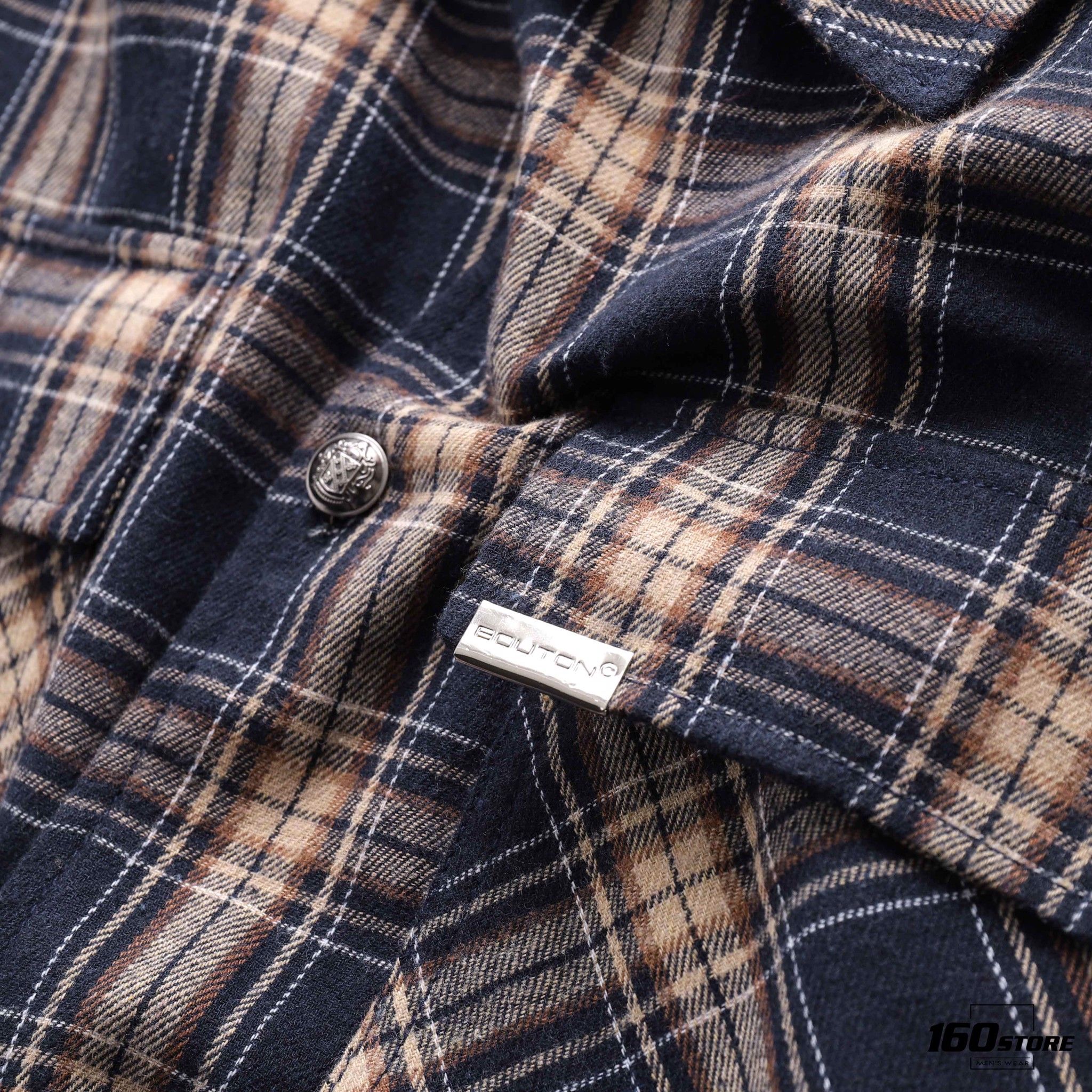 Áo khoác sơmi BOUTON flannel