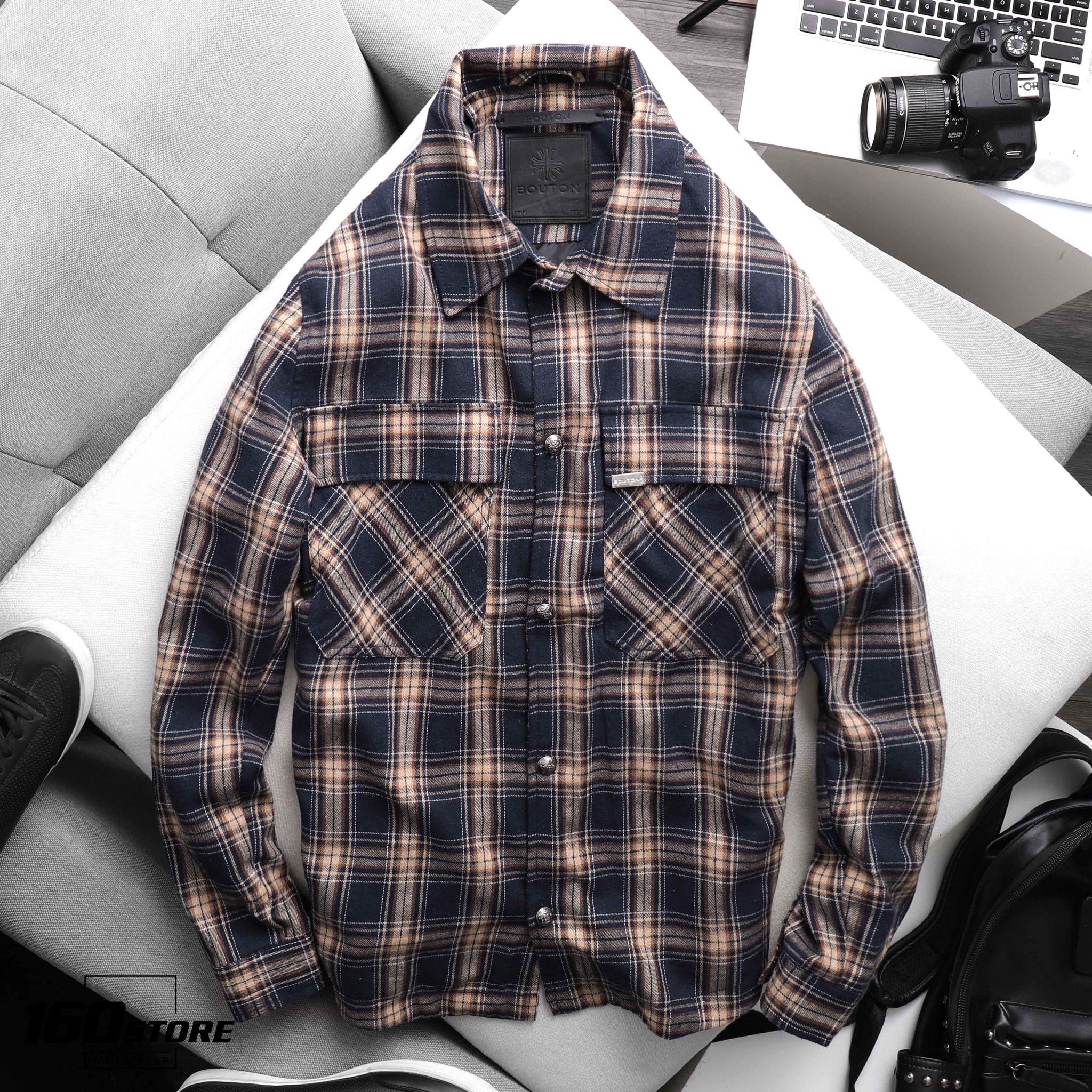 Áo khoác sơmi BOUTON flannel