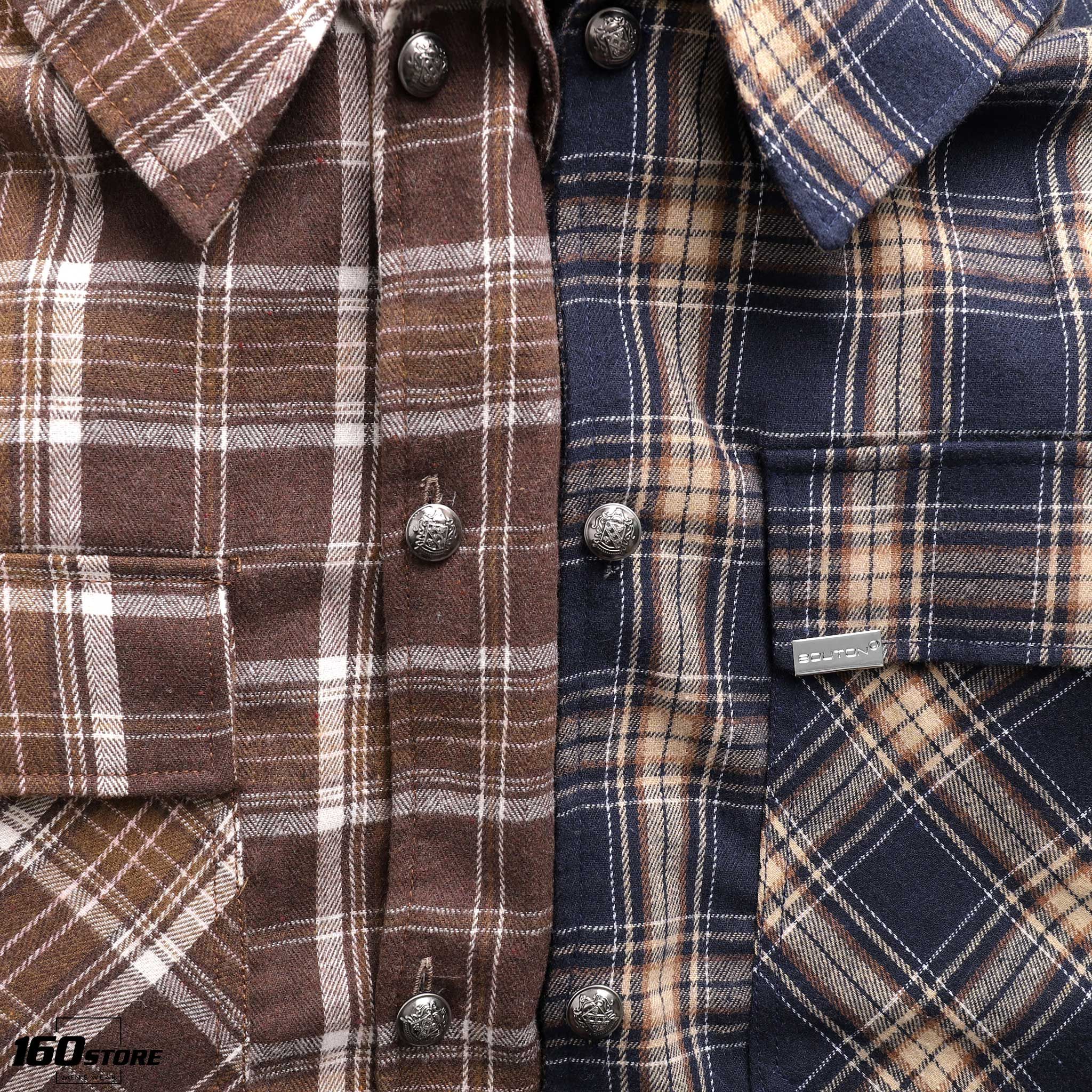 Áo khoác sơmi BOUTON flannel