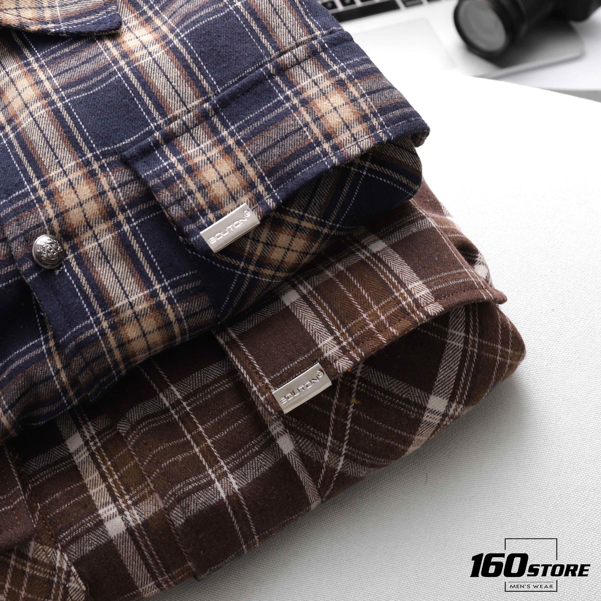 Áo khoác sơmi BOUTON flannel