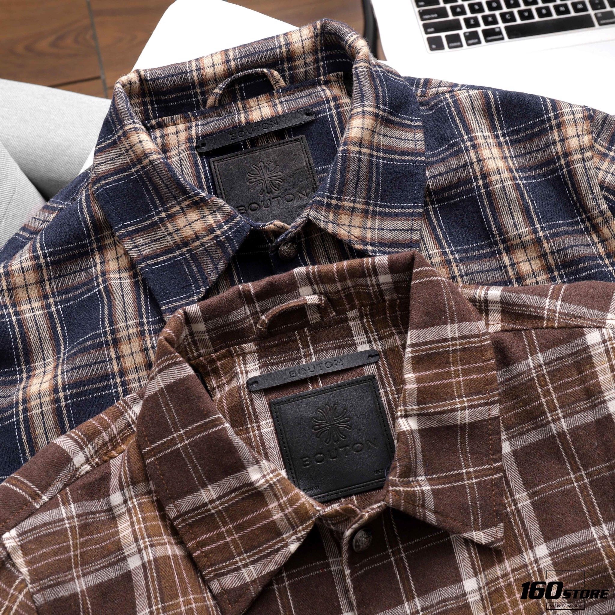 Áo khoác sơmi BOUTON flannel