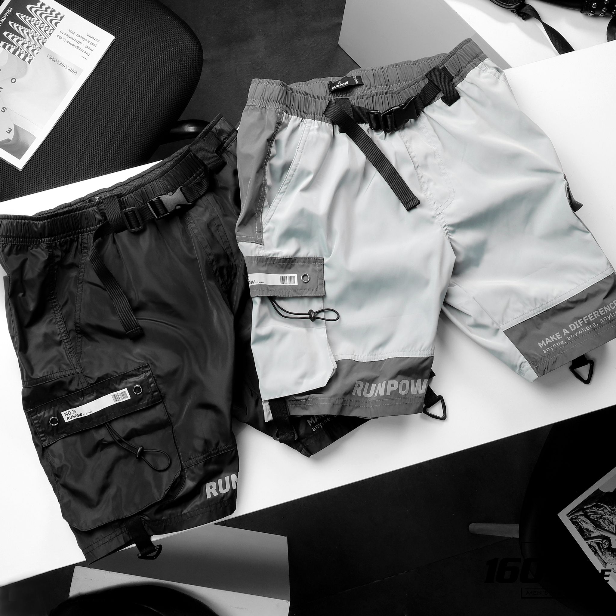 Quần short RUNPOW cargo ss20
