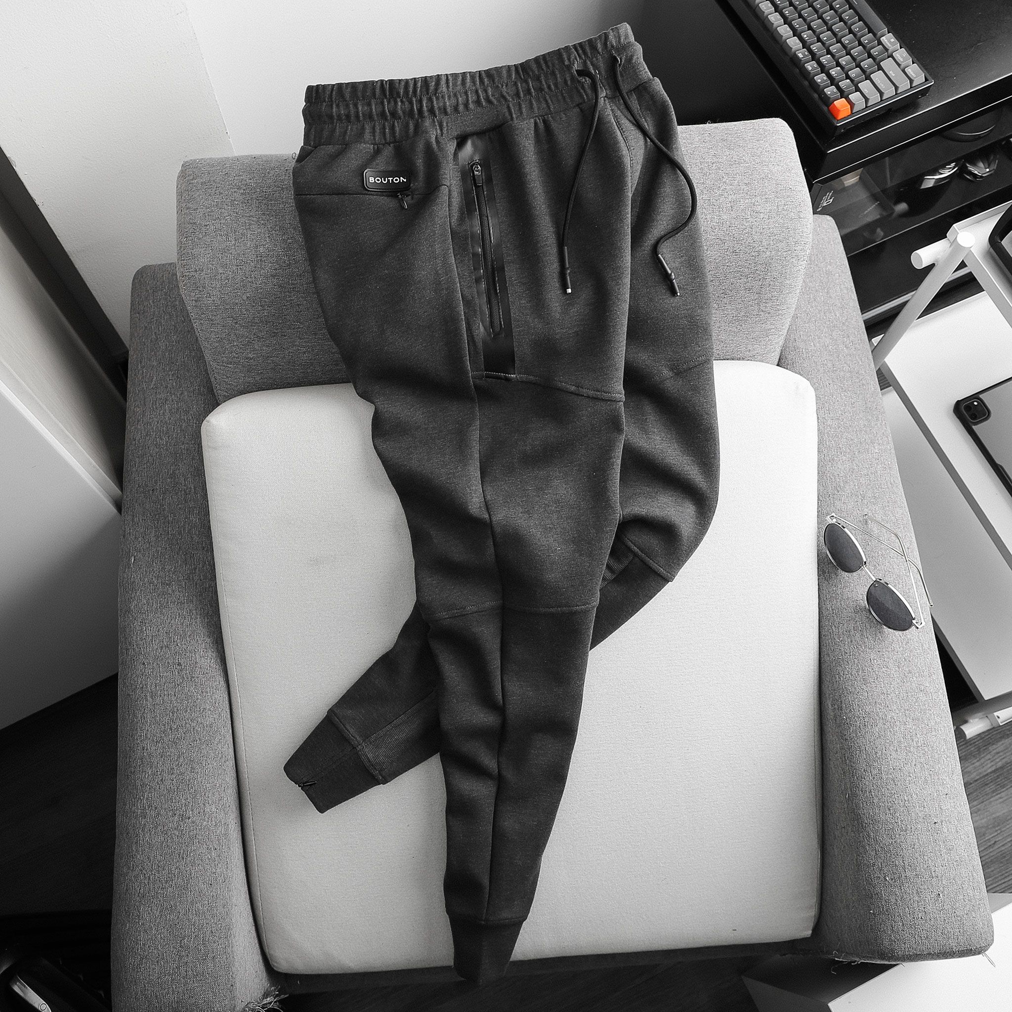 Quần Jogger BOUTON With Zipper