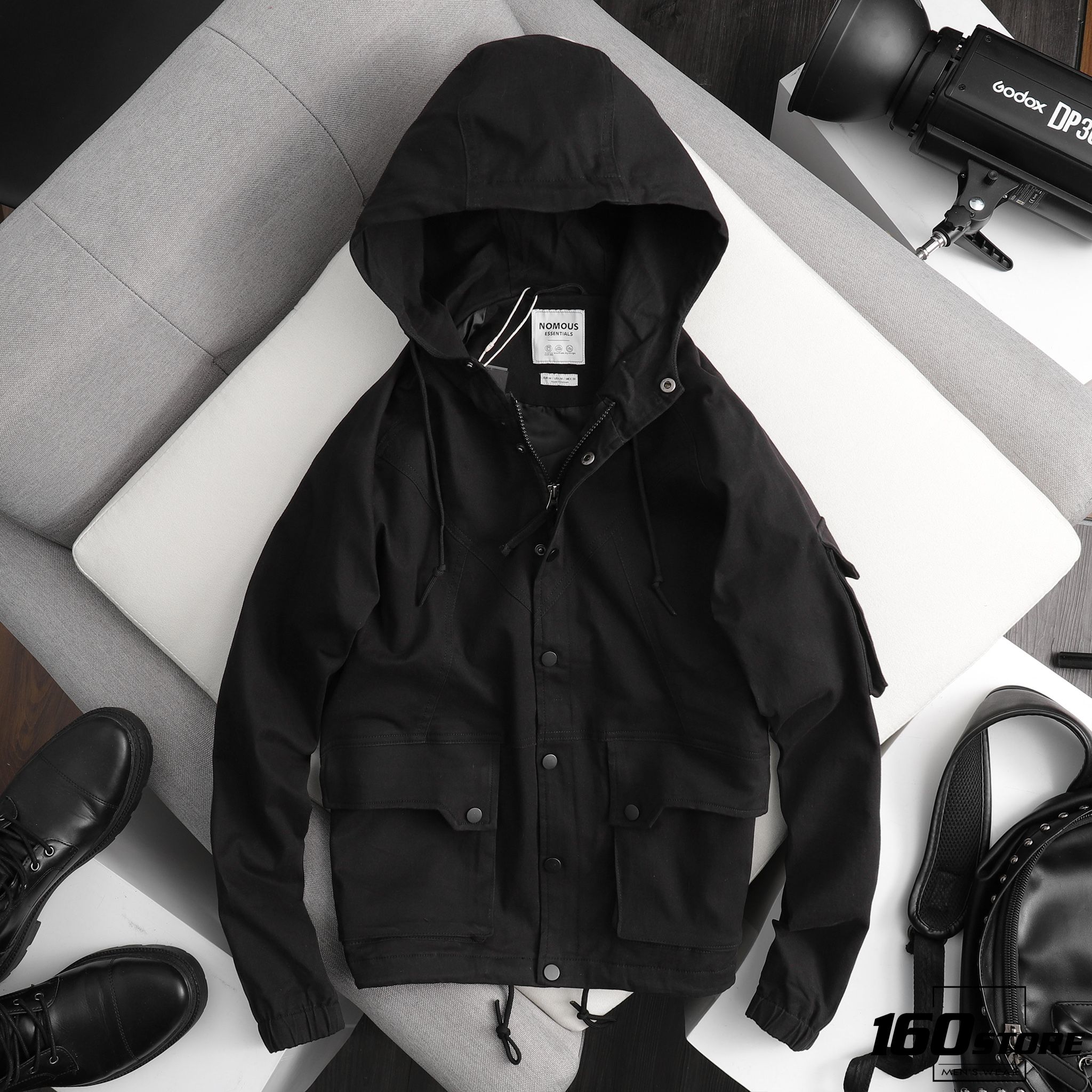 Áo khoác parka NOMOUS ESSENTIALS cargo