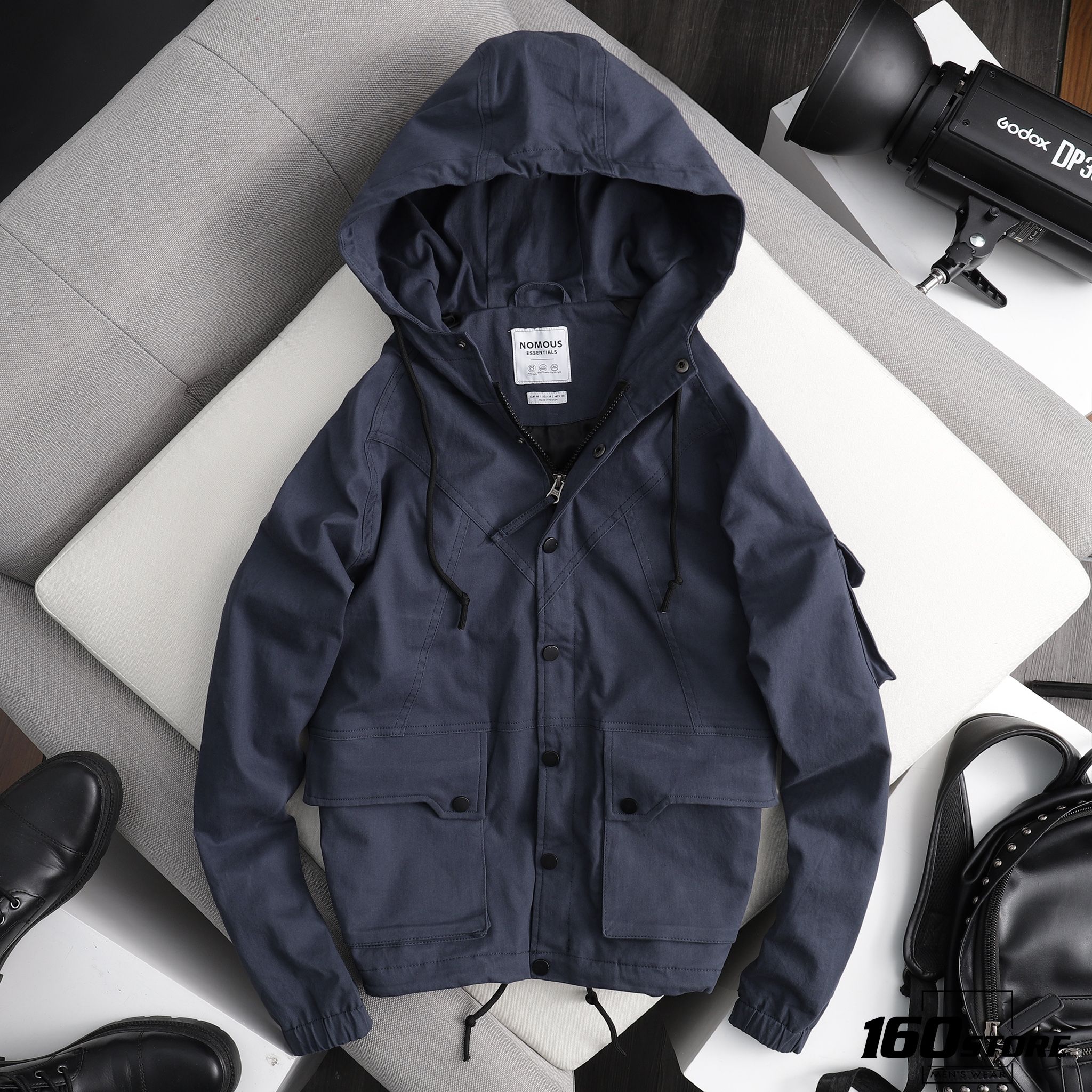 Áo khoác parka NOMOUS ESSENTIALS cargo